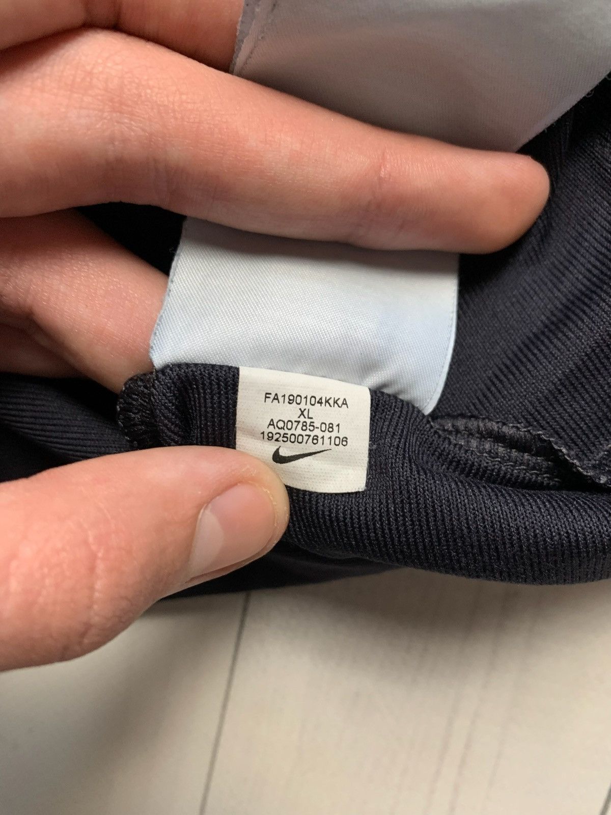 Nike × Vintage Vintage Nike PSG soccer track jacket size XL logo Size US L / EU 52-54 / 3 - 5 Thumbnail