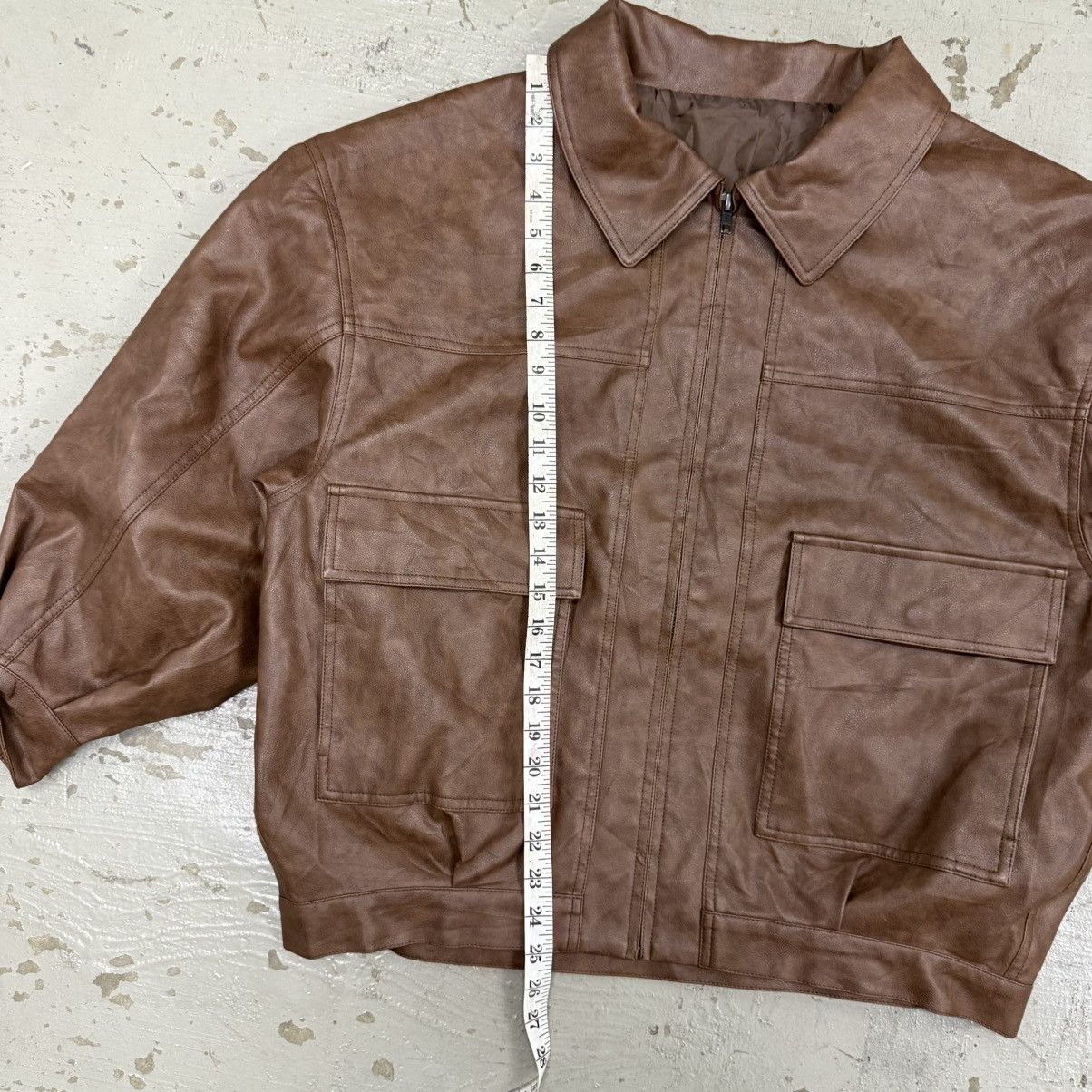 Leather No Id Leather 1980s London Fog Blouson Jacket Type Size US M / EU 48-50 / 2 - 5 Thumbnail