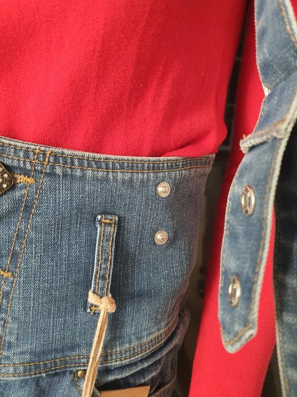 Japanese Brand Archival Avant garde Japanese denim skirt sz S Sexy Woman Size 27" / US 4 / IT 40 - 7 Thumbnail