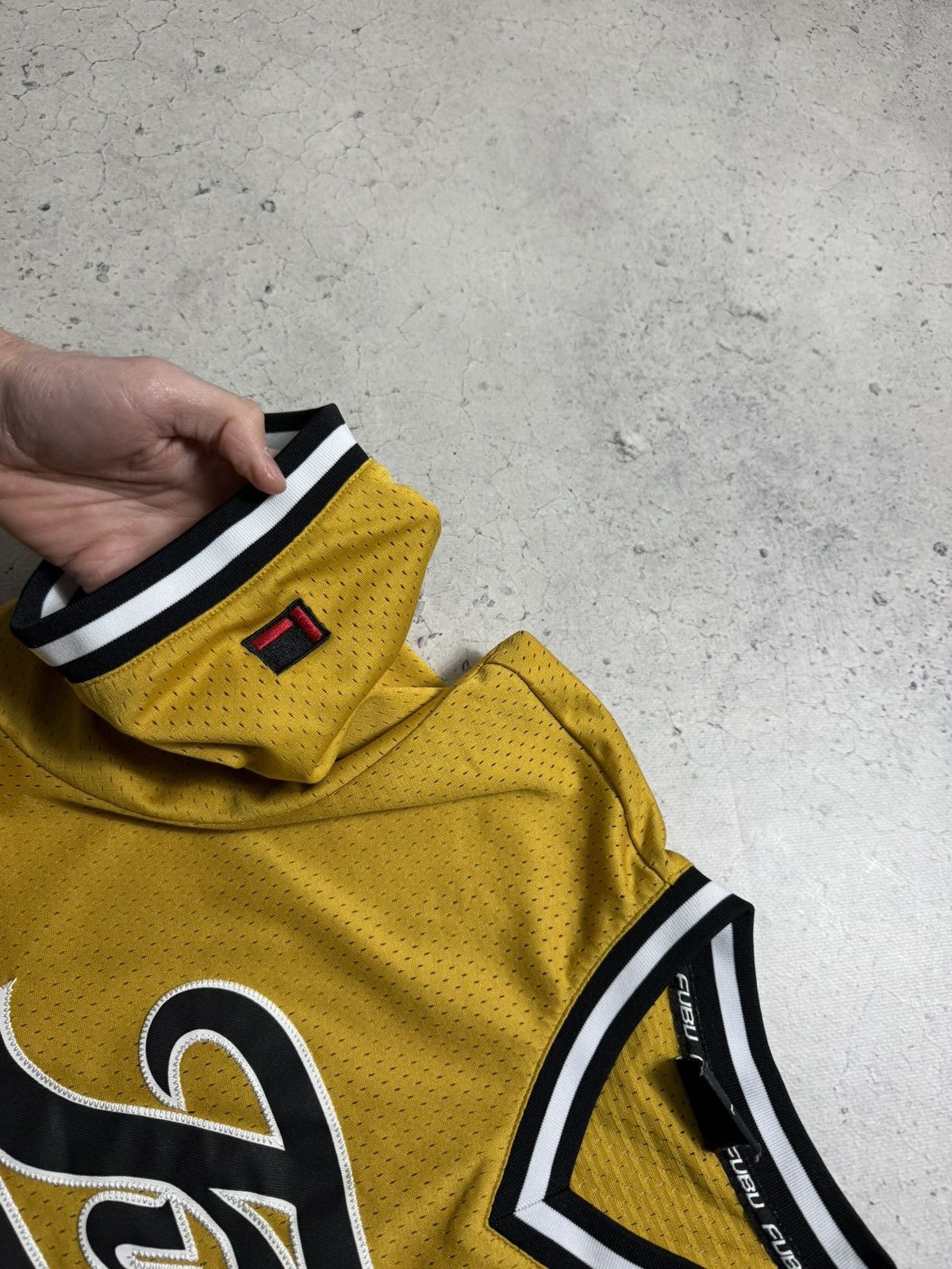 Fubu Fubu 05 Jersey Shirt Big Logo Yellow Size L Size US L / EU 52-54 / 3 - 6 Thumbnail