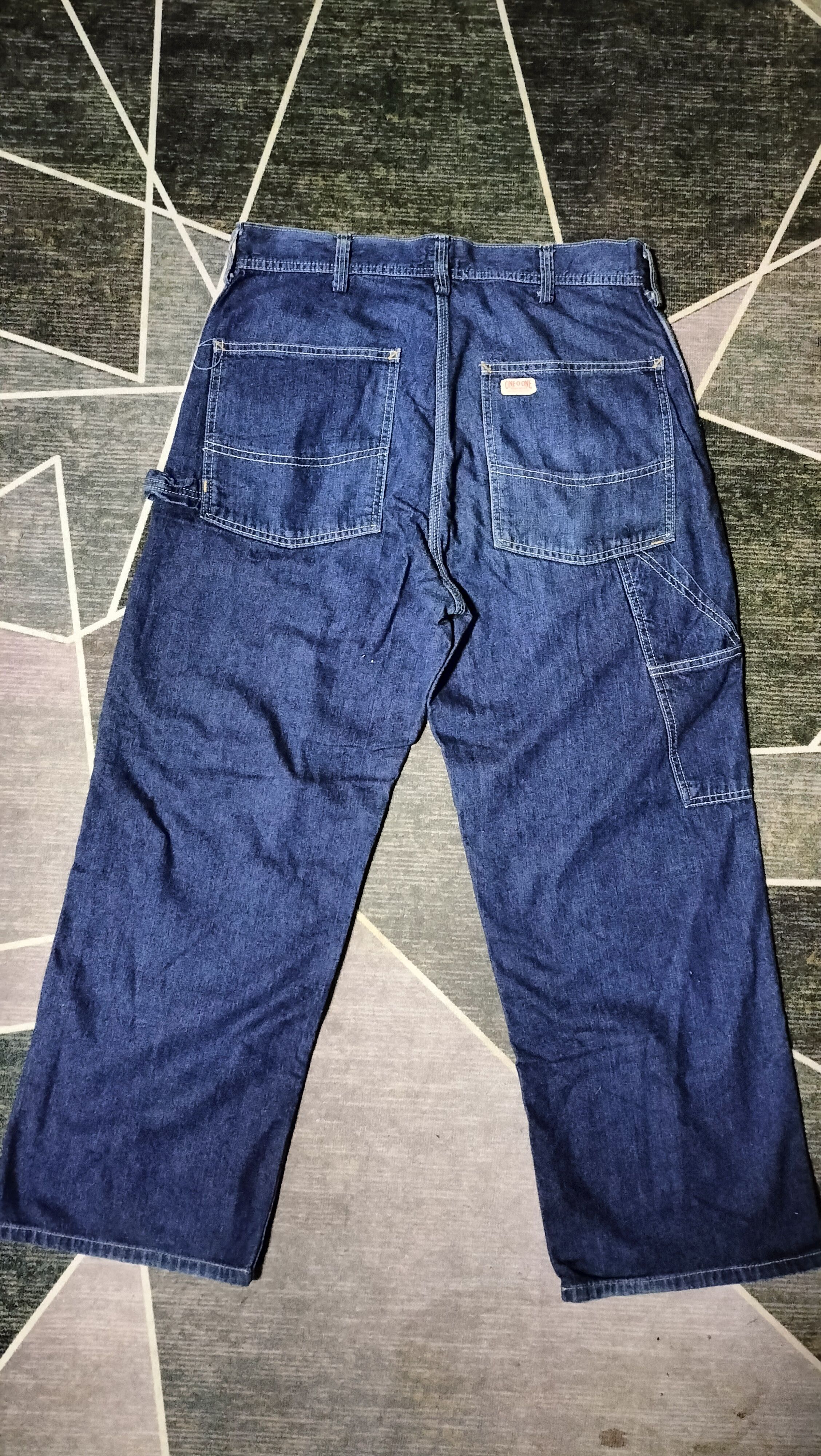 Vintage Vintage 90s One O One Carpenter Denim Work wear Japan Size US 32 / EU 48 - 2 Thumbnail