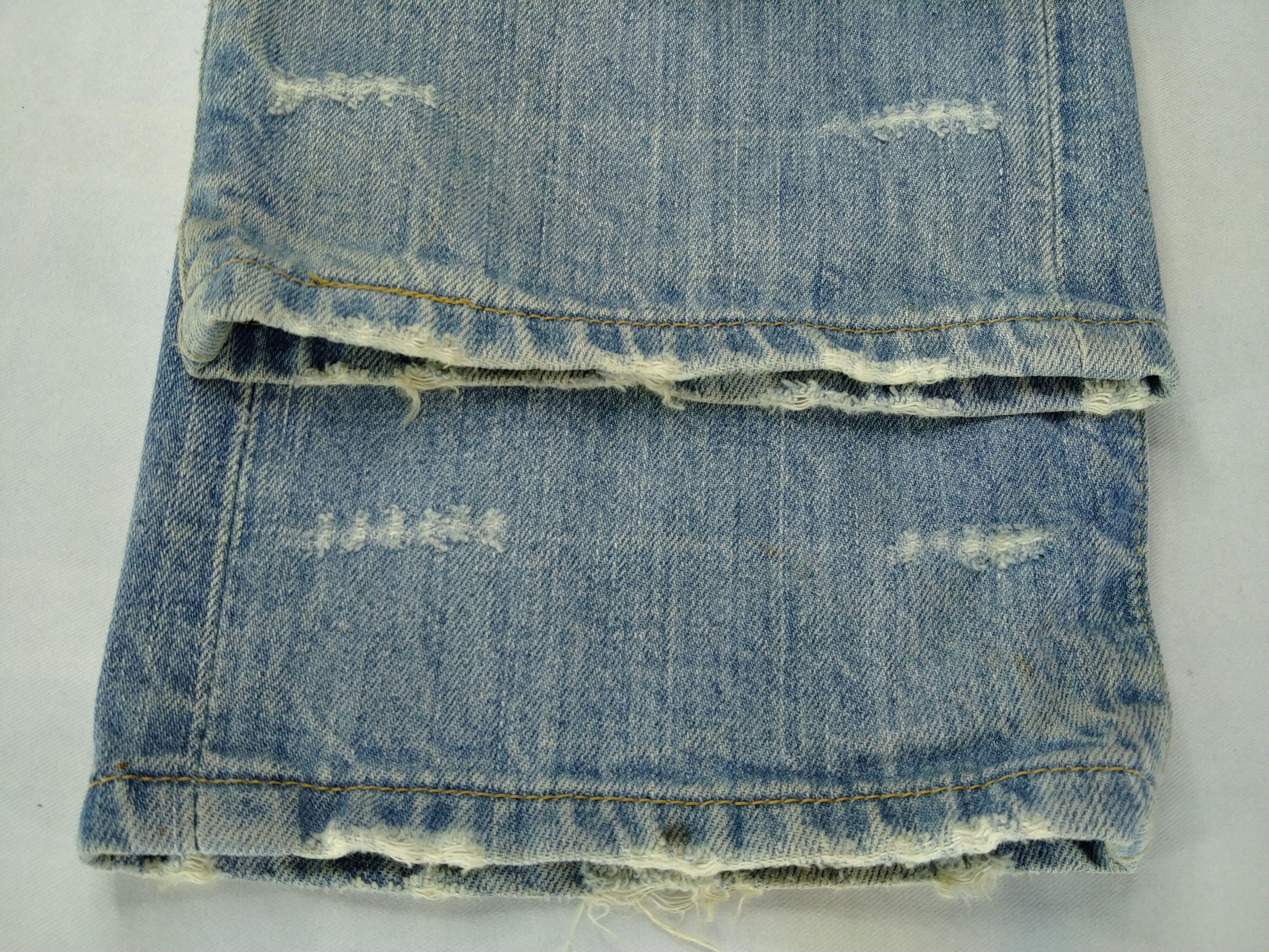 Japanese Brand Light Blue Wash Vintage Levi's 501 Jeans 30x31 Denim -JN890 Size US 30 / EU 46 - 12 Thumbnail