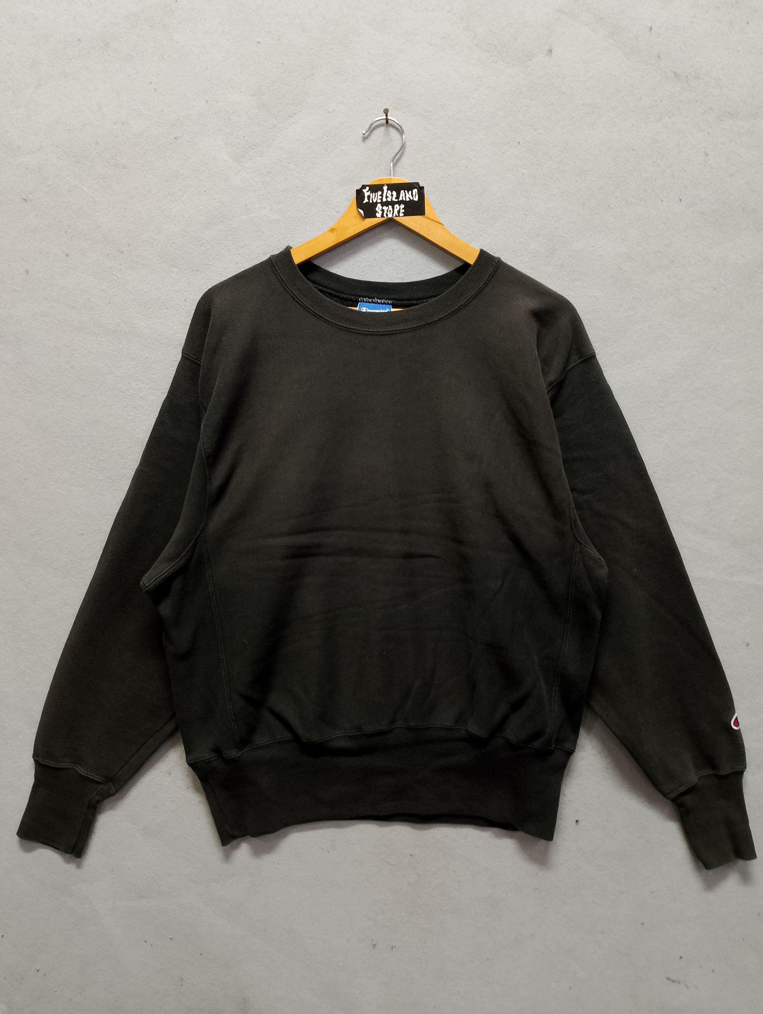 Champion Vintage Champion Reverse Weave Plain Sweatshirt Size US M / EU 48-50 / 2 - 2 Thumbnail