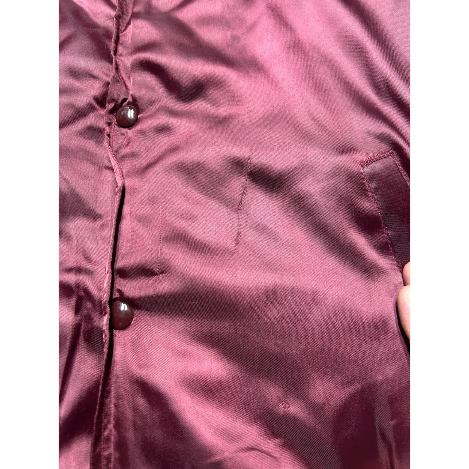 Vintage VINTAGE 80s satin bomber jacket Mancelona Michigan embroidered moose large Jacket Mens L Satin Moose Embroidered Michigan Vintage 80s Size US L / EU 52-54 / 3 - 7 Thumbnail