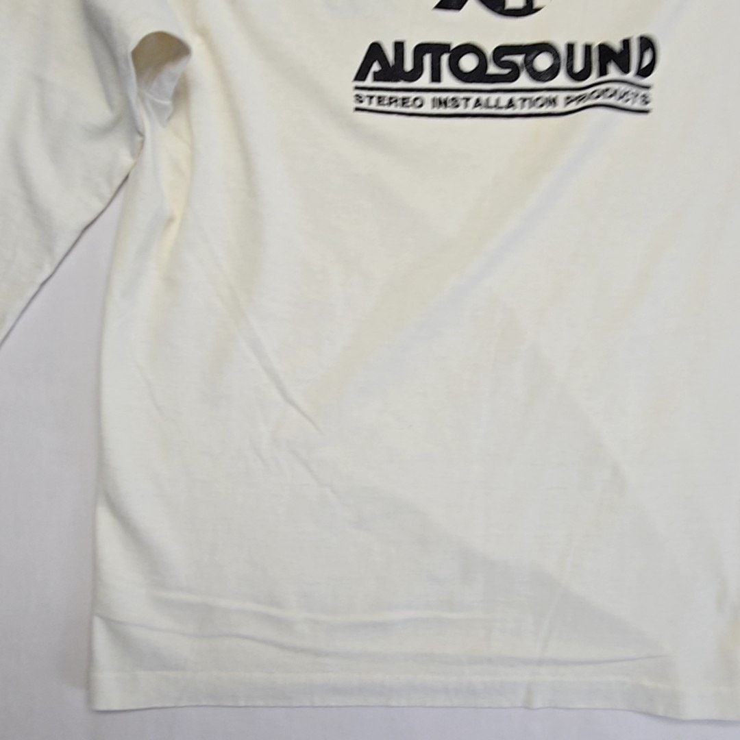 Vintage Vintage AutoSound Graphic Shirt White Mens Large Stero Tee Size US L / EU 52-54 / 3 - 5 Thumbnail