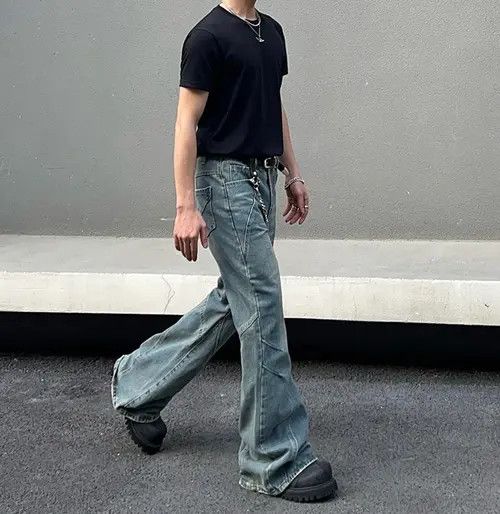 VIBE Stacked Flare Jeans Size US 30 / EU 46 - 7 Thumbnail