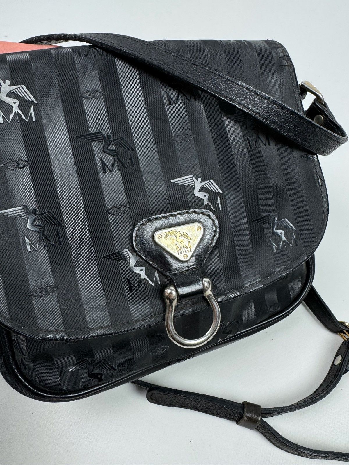 Maison Mollerus Maison Mollerus Suisse Black Mini Bag Size ONE SIZE - 10 Thumbnail