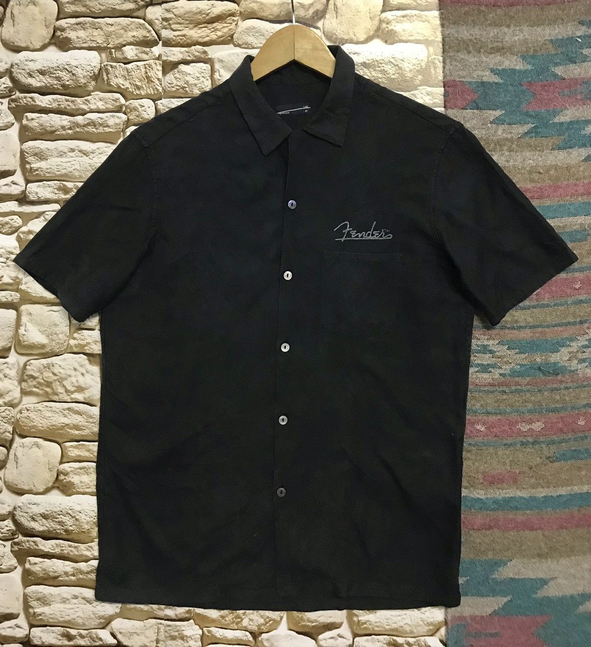 Fender × Lad Musician Lab Musician X Fender Like Bowling Shirt Size US M / EU 48-50 / 2 - 1 Thumbnail