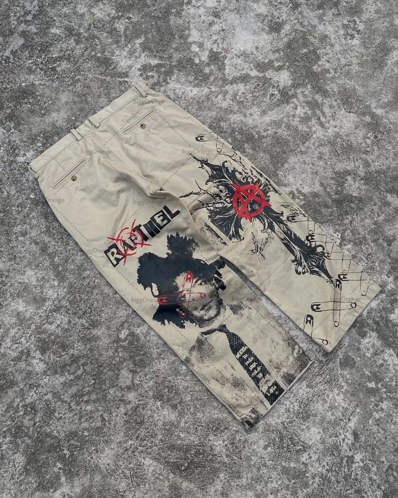 Japanese Brand Y2K Streetwear Jeans Size 32" / US 10 / IT 46 - 2 Thumbnail