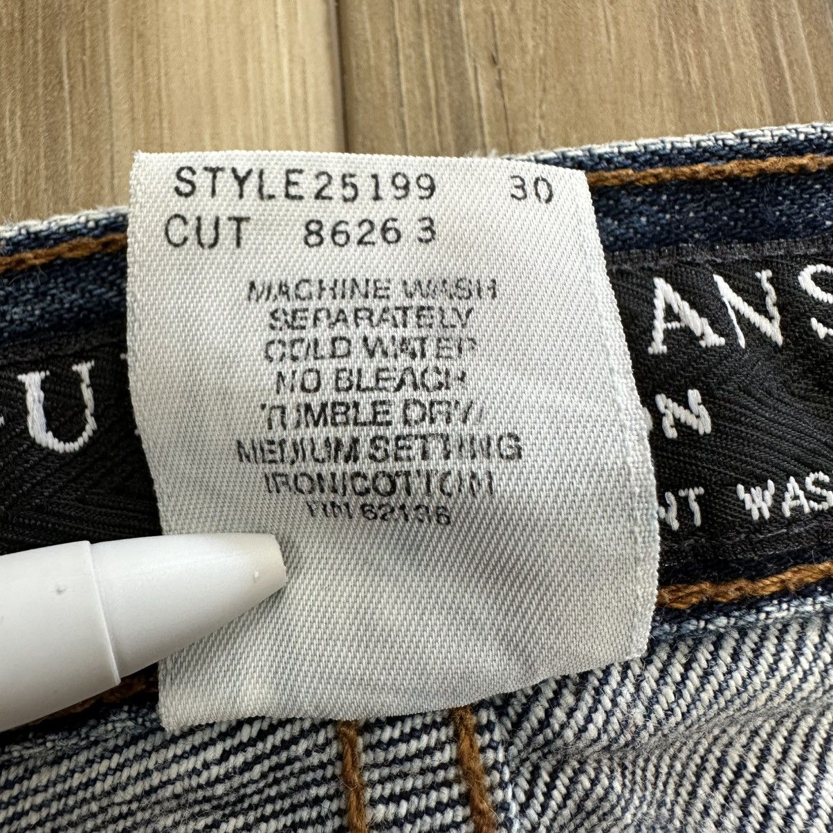 Guess Vintage 90s Guess Made in USA 100% Cotton Baggy Jeans Size US 34 / EU 50 - 7 Thumbnail