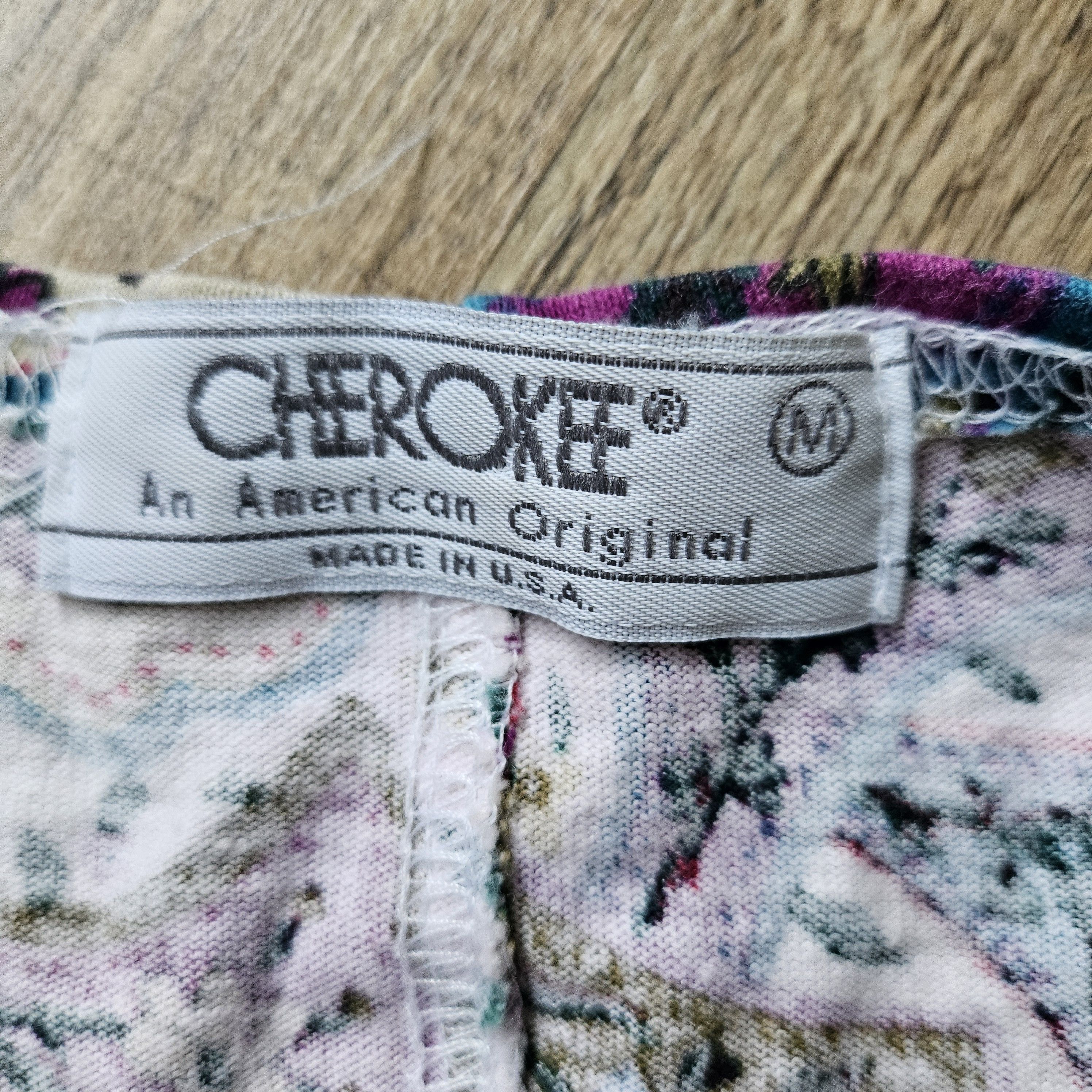 Cherokee × Vintage Vintage Cherokee Vivid T Shirt Sz MEDIUM Made In USA 90s Size M / US 6-8 / IT 42-44 - 3 Thumbnail