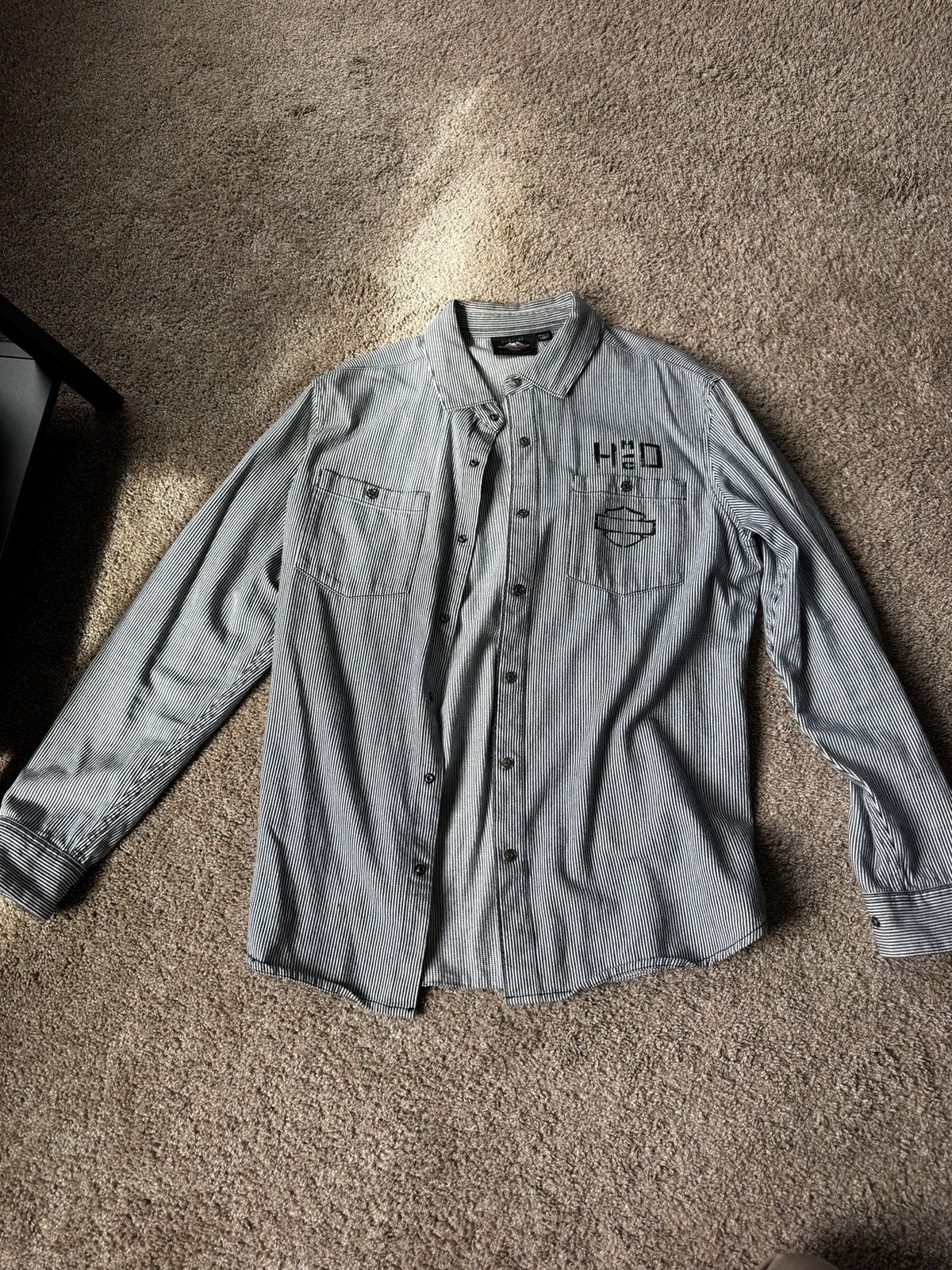 Harley Davidson Harley Davidson button up Size US L / EU 52-54 / 3 - 5 Thumbnail