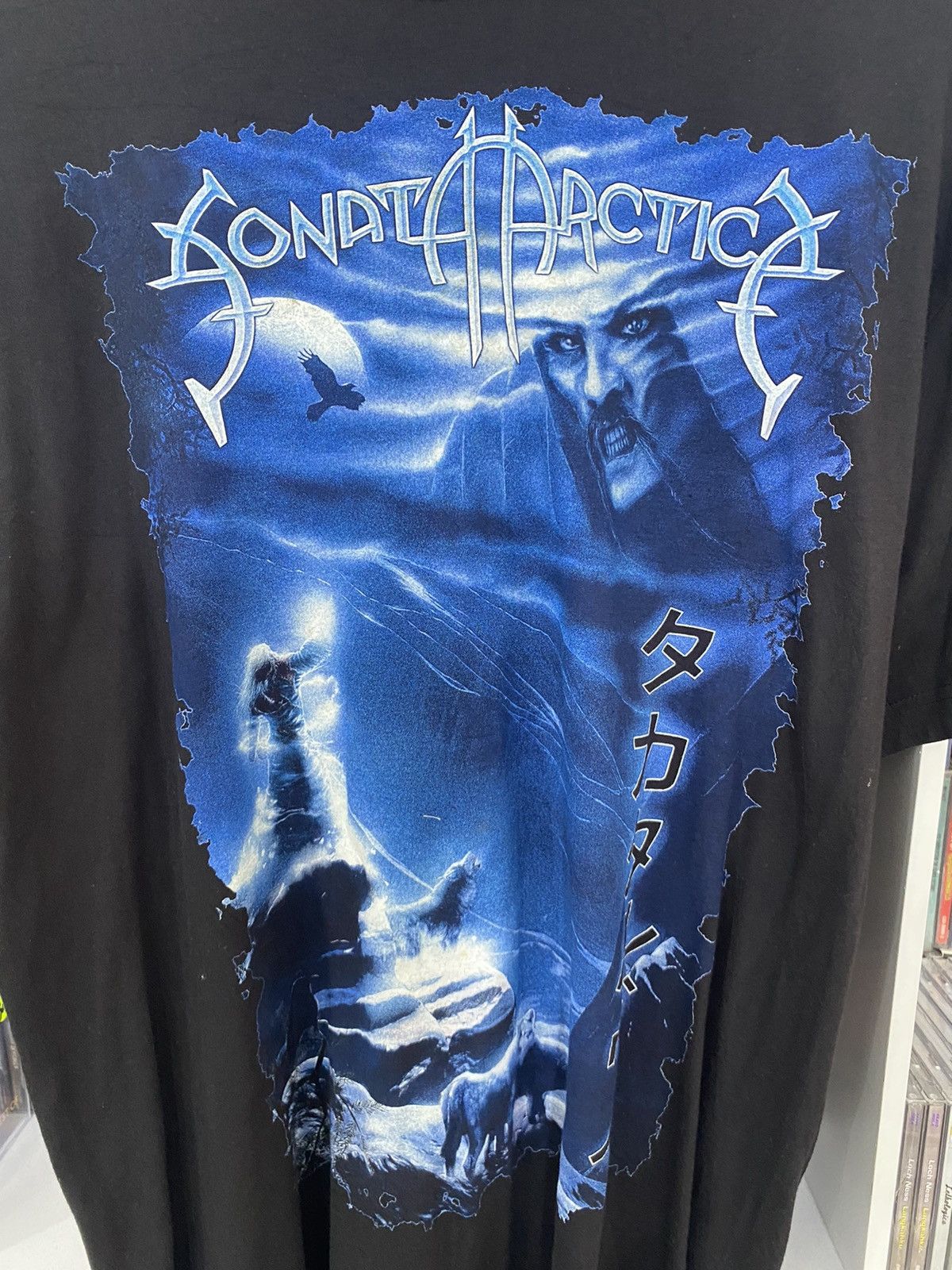 Band Tees ✅ VINTAGE SONATA ARCTICA power metal band Takatalvi shirt Size US L / EU 52-54 / 3 - 3 Thumbnail
