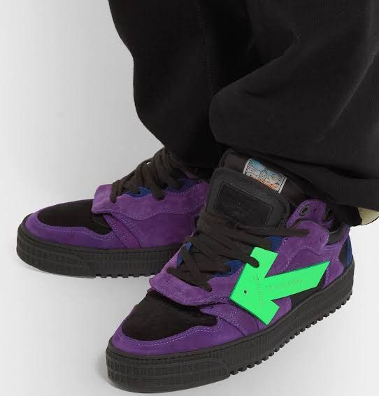 Off white off court low online