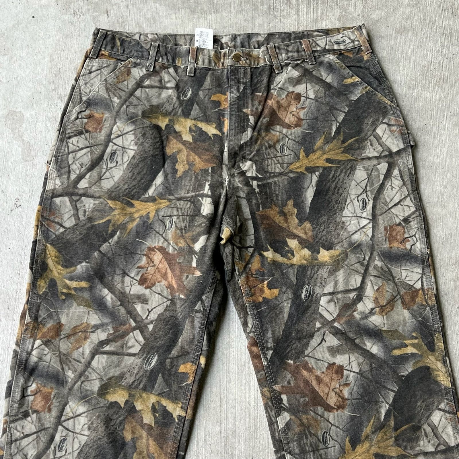 Carhartt × Vintage Carhartt realtree camo work wear carpenter pants Size US 43 - 3 Thumbnail