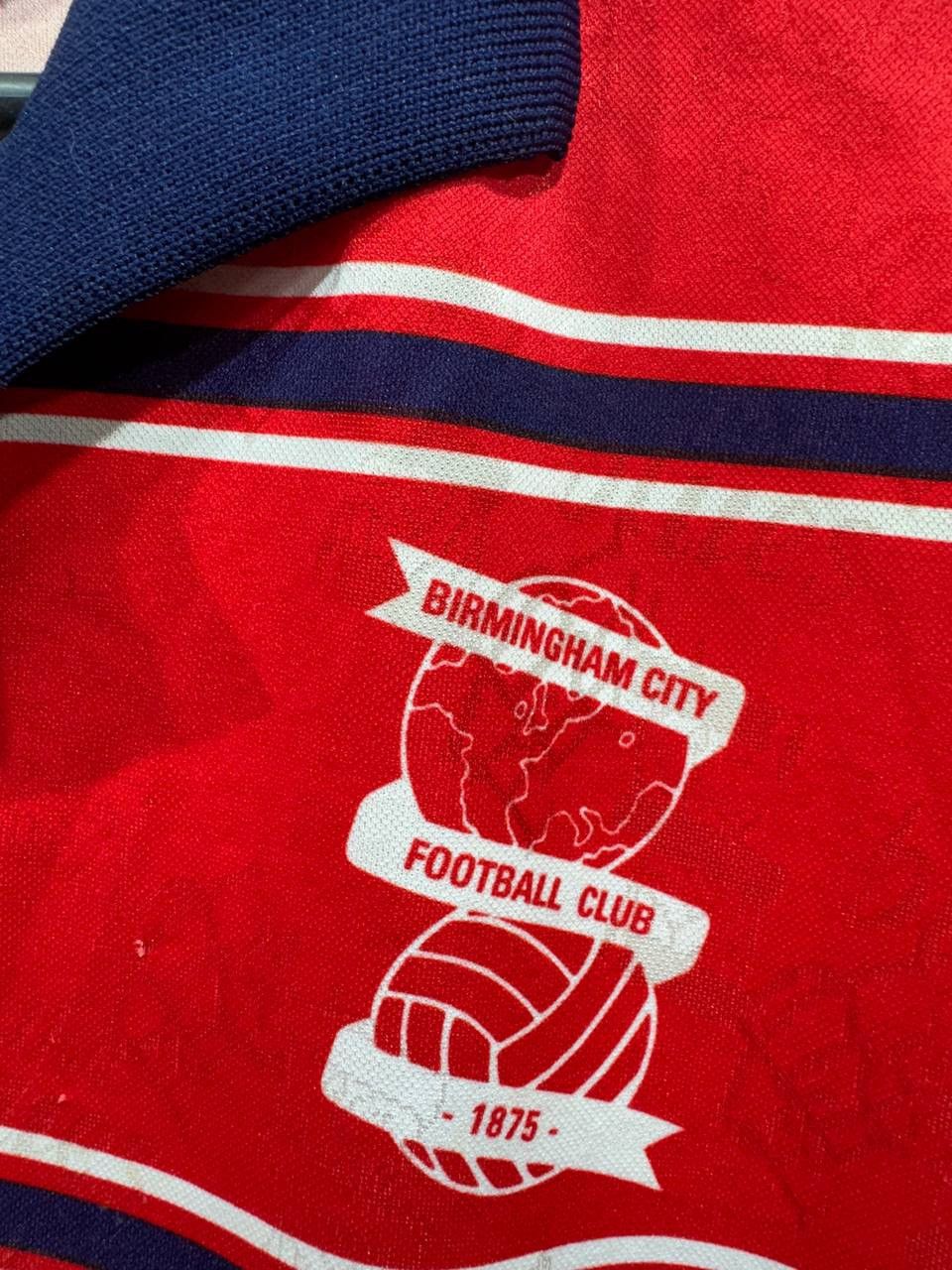 Vintage Vintage Admiral FC Birmingham City Football Soccer Jersey Size US L / EU 52-54 / 3 - 3 Thumbnail