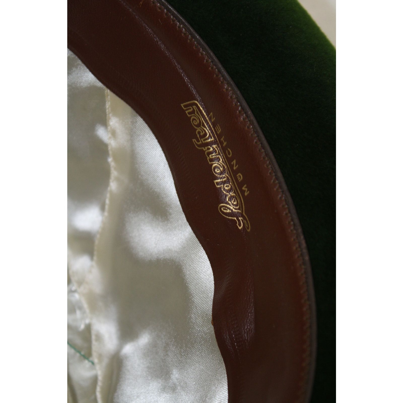 Vintage Vintage 1960s Rockel Echt Velour Green Tyrolean Hat Pin Size ONE SIZE - 13 Thumbnail