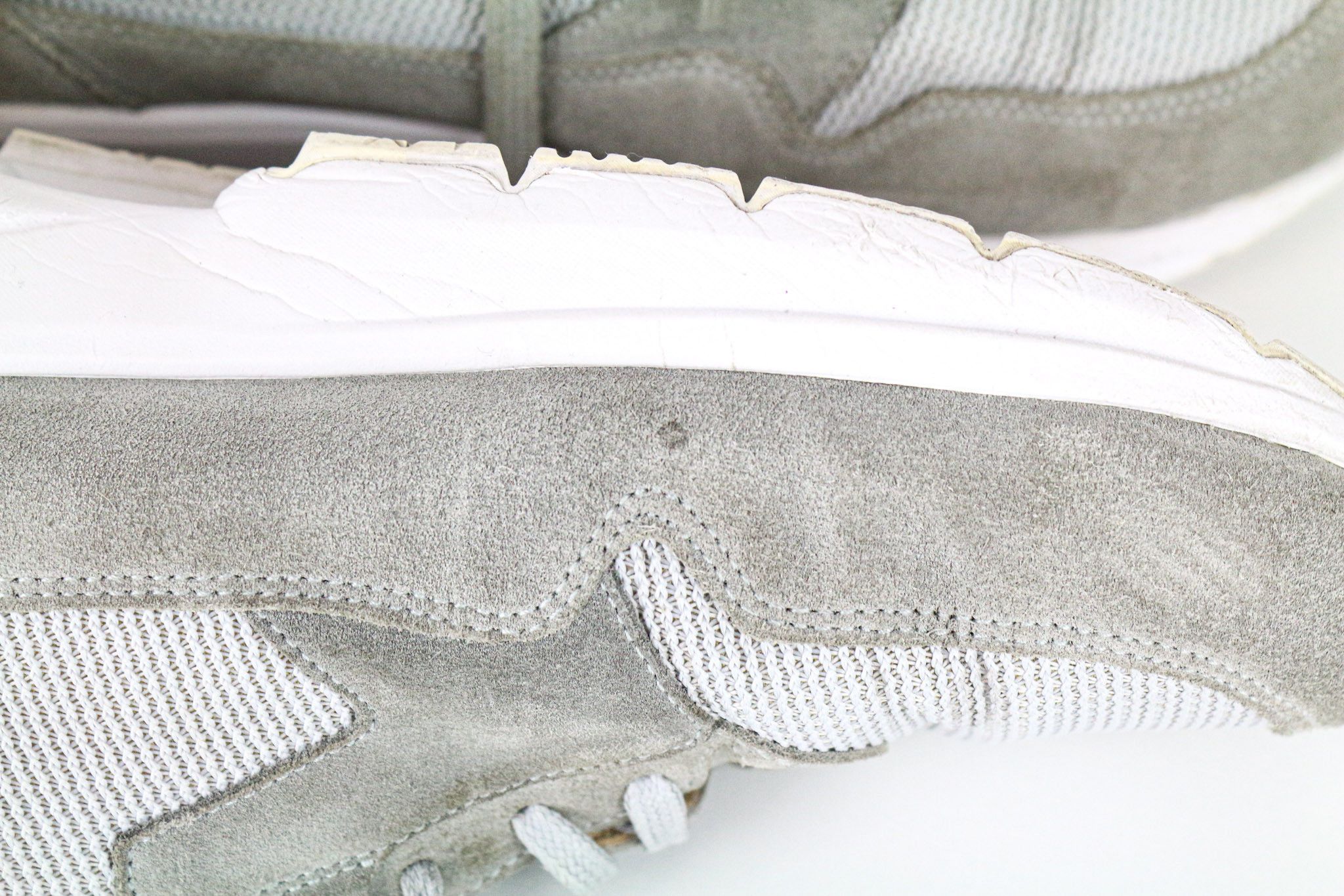 Suitsupply EU42 Grey Textile Suede Laced Sneakers 72907 Size US 9 / EU 42 - 13 Thumbnail
