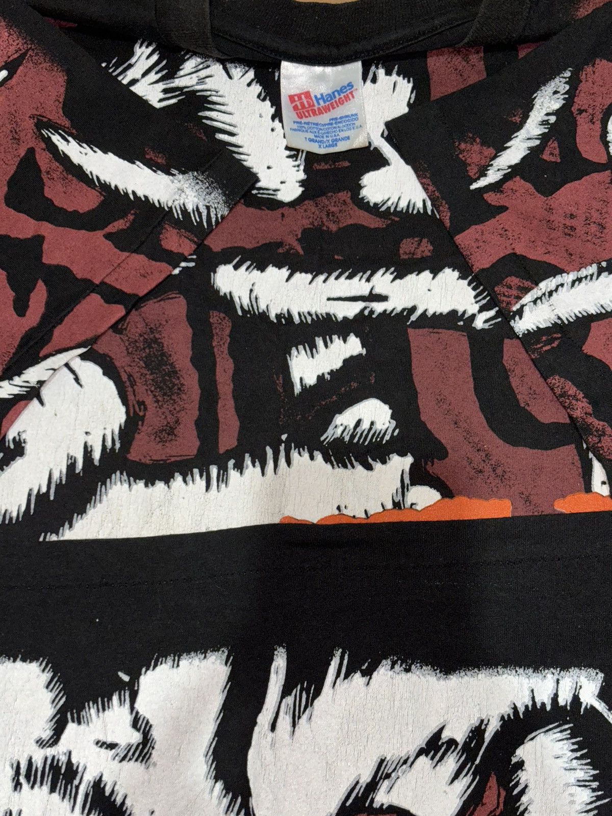 Band Tees × Vintage 1992 Sepultura All Over Print Size US XL / EU 56 / 4 - 3 Thumbnail