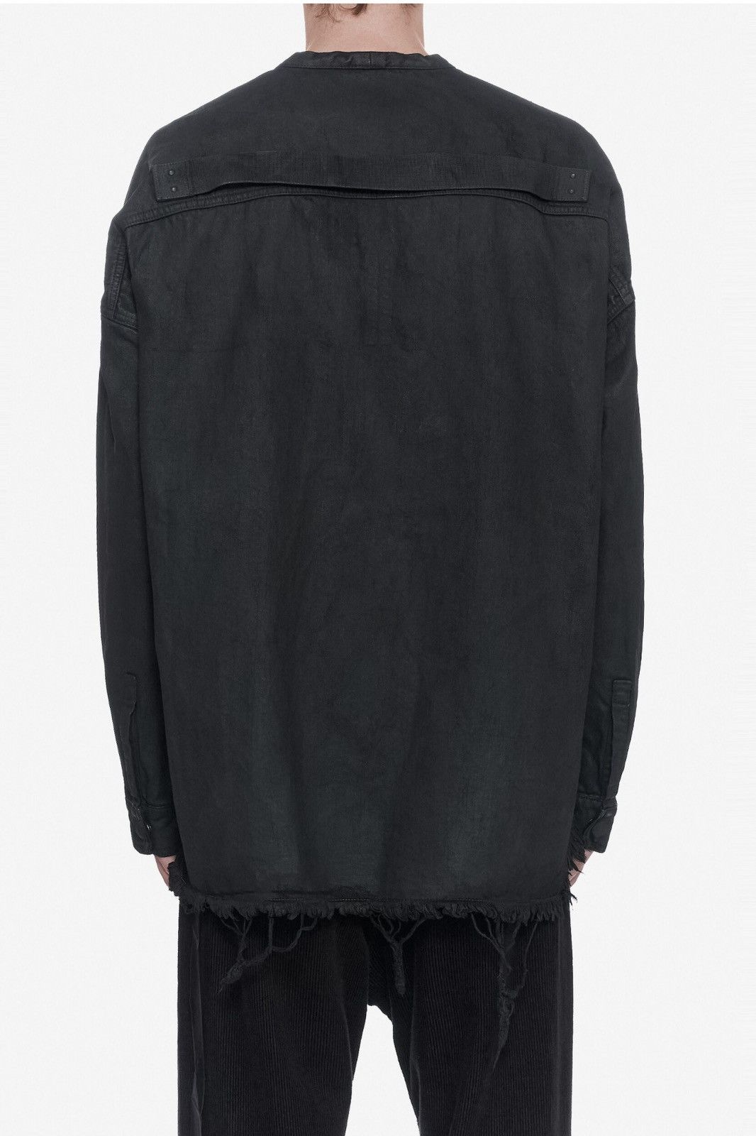 Rick Owens Drkshdw Rick Owens Drkshdw Lido Larry Convertible Dark Wash Shirt Size US L / EU 52-54 / 3 - 2 Thumbnail