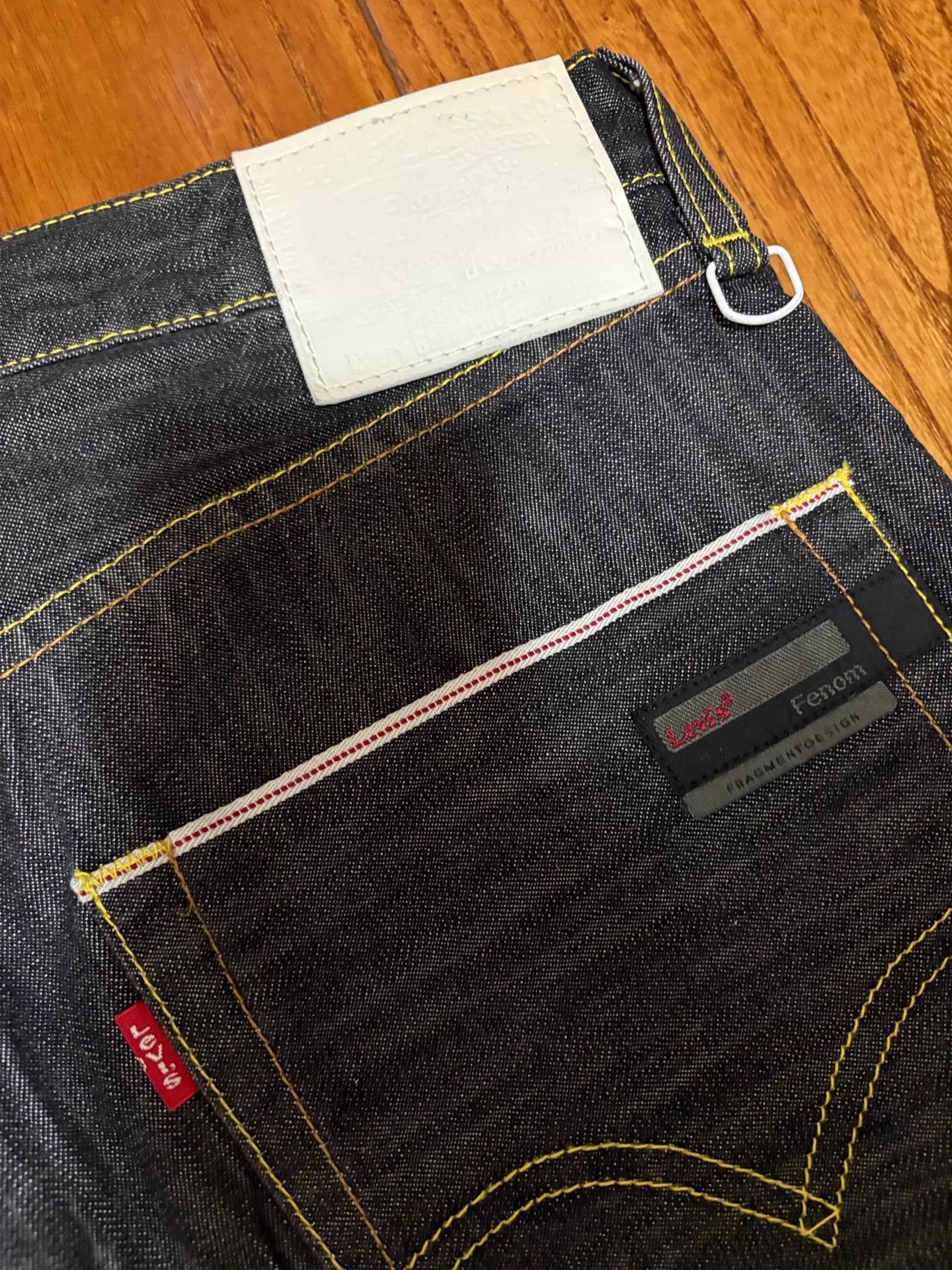 Levi's Levis Fenom Full Flash Raw Selvedge Jeans W32 Size US 32 / EU 48 - 6 Thumbnail