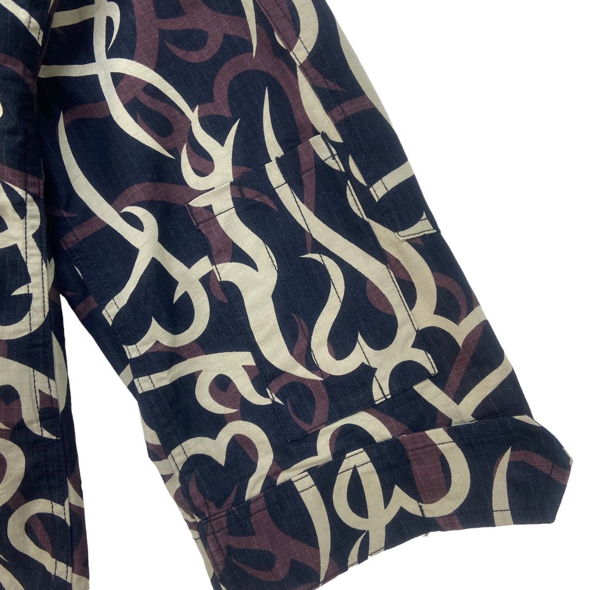 X-Girl X-girl Tribal Camo Multi Pockets Oversize Jacket Size M / US 6-8 / IT 42-44 - 5 Thumbnail