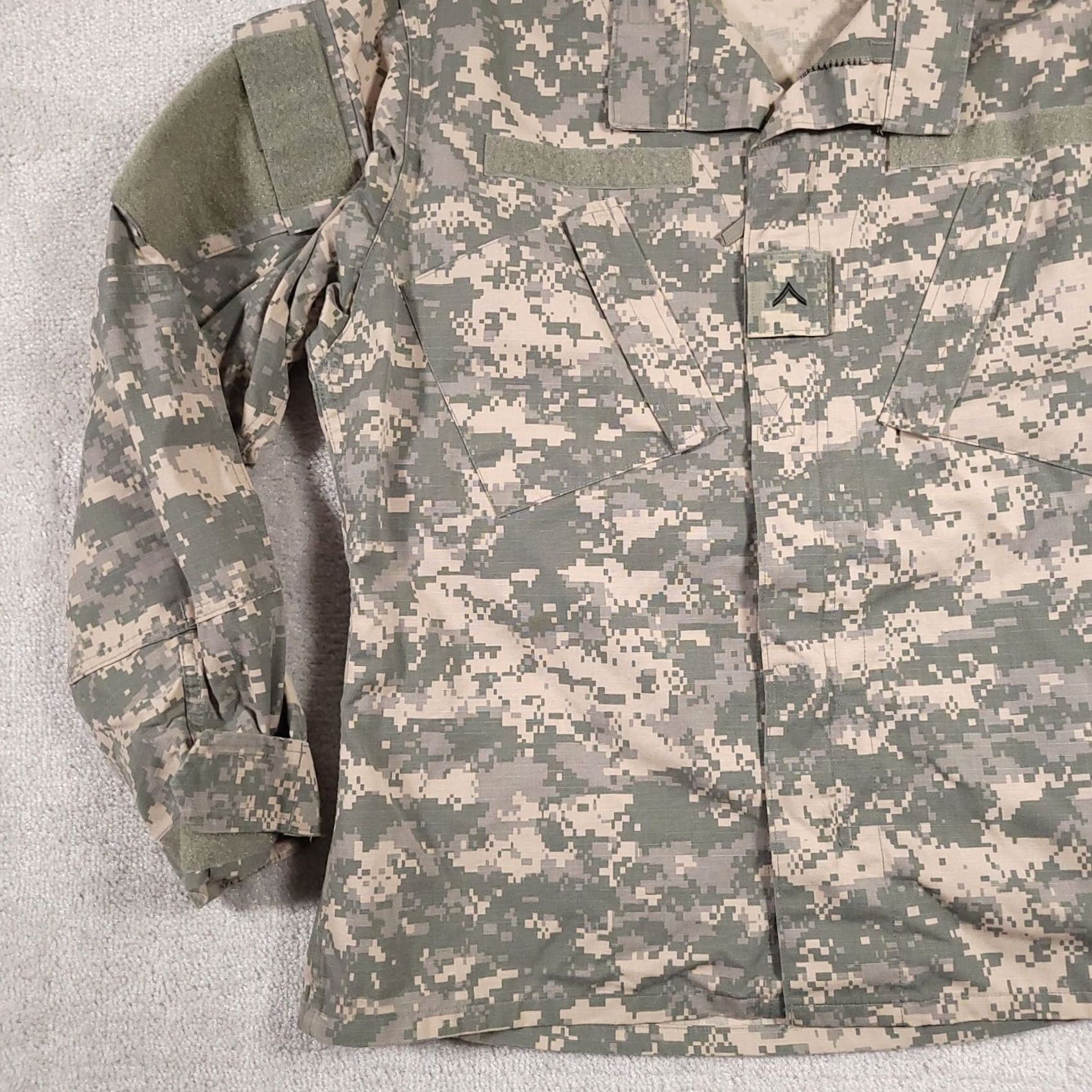 Vintage Army Mens Size Medium Regular Digital Camo Military Utility Uniform Jacket Coat Size US M / EU 48-50 / 2 - 4 Thumbnail