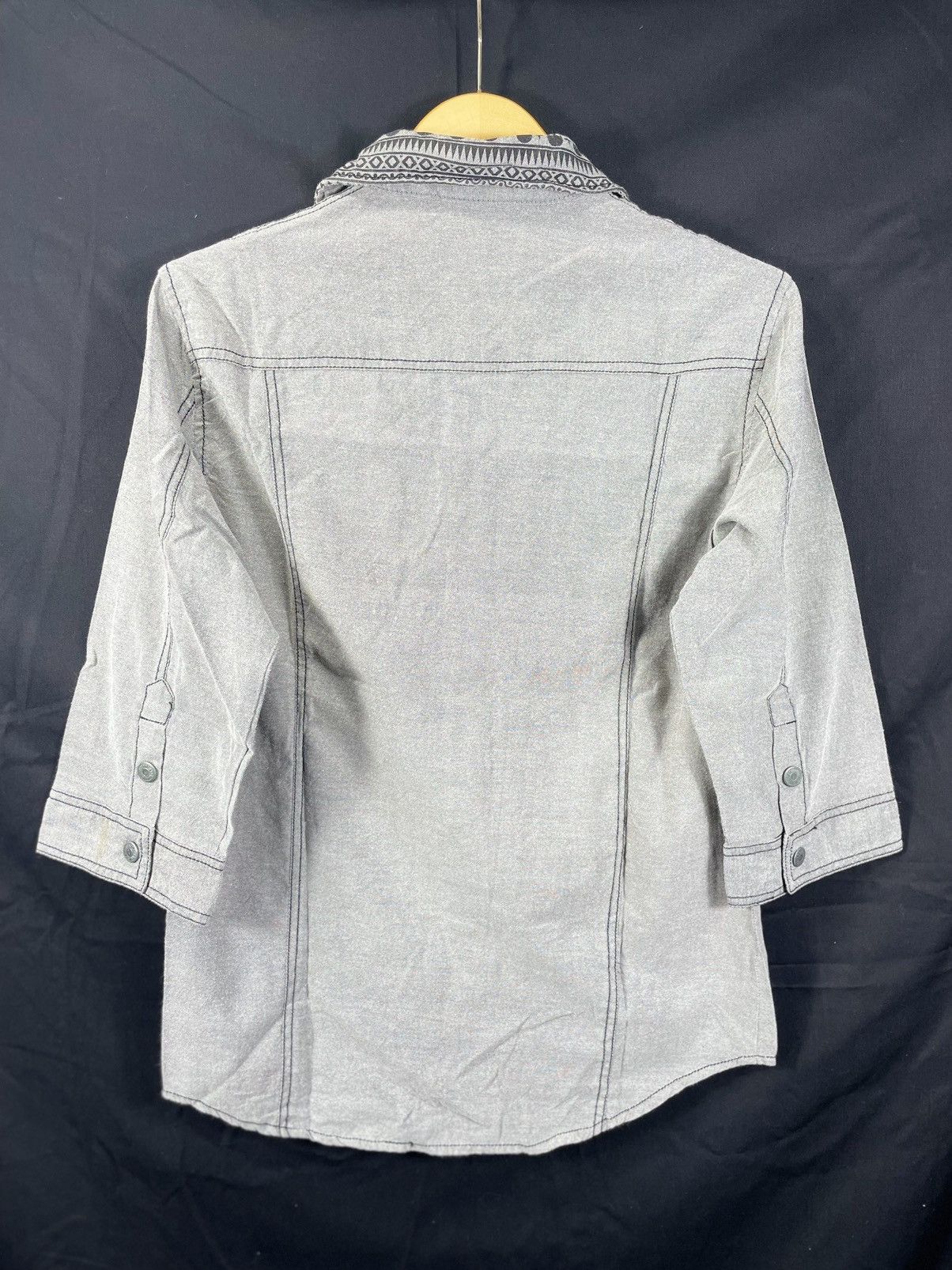 If Six Was Nine × Japanese Brand × Le Grande Bleu (L.G.B.) In The Attic homme GOTHIC SHIRT IF SIX WAS NINE LGB STYLE l Size L / US 10 / IT 46 - 3 Thumbnail