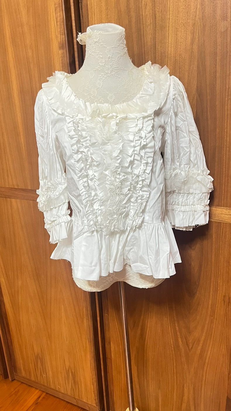 Comme des Garcons Comme Des Garcons Pleated long sleeved shirt 2503-Nextarrow Size M / US 6-8 / IT 42-44 - 1 Thumbnail