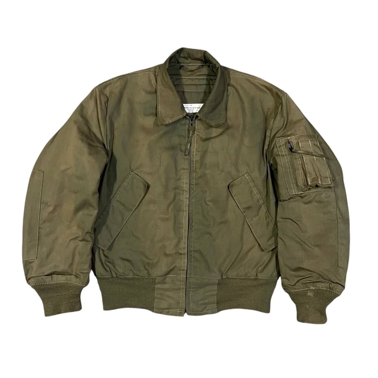 Buzz Rickson's Vintage 80s Isratex High Temperature Resistant Bomber Jacket Size US S / EU 44-46 / 1 - 1 Thumbnail