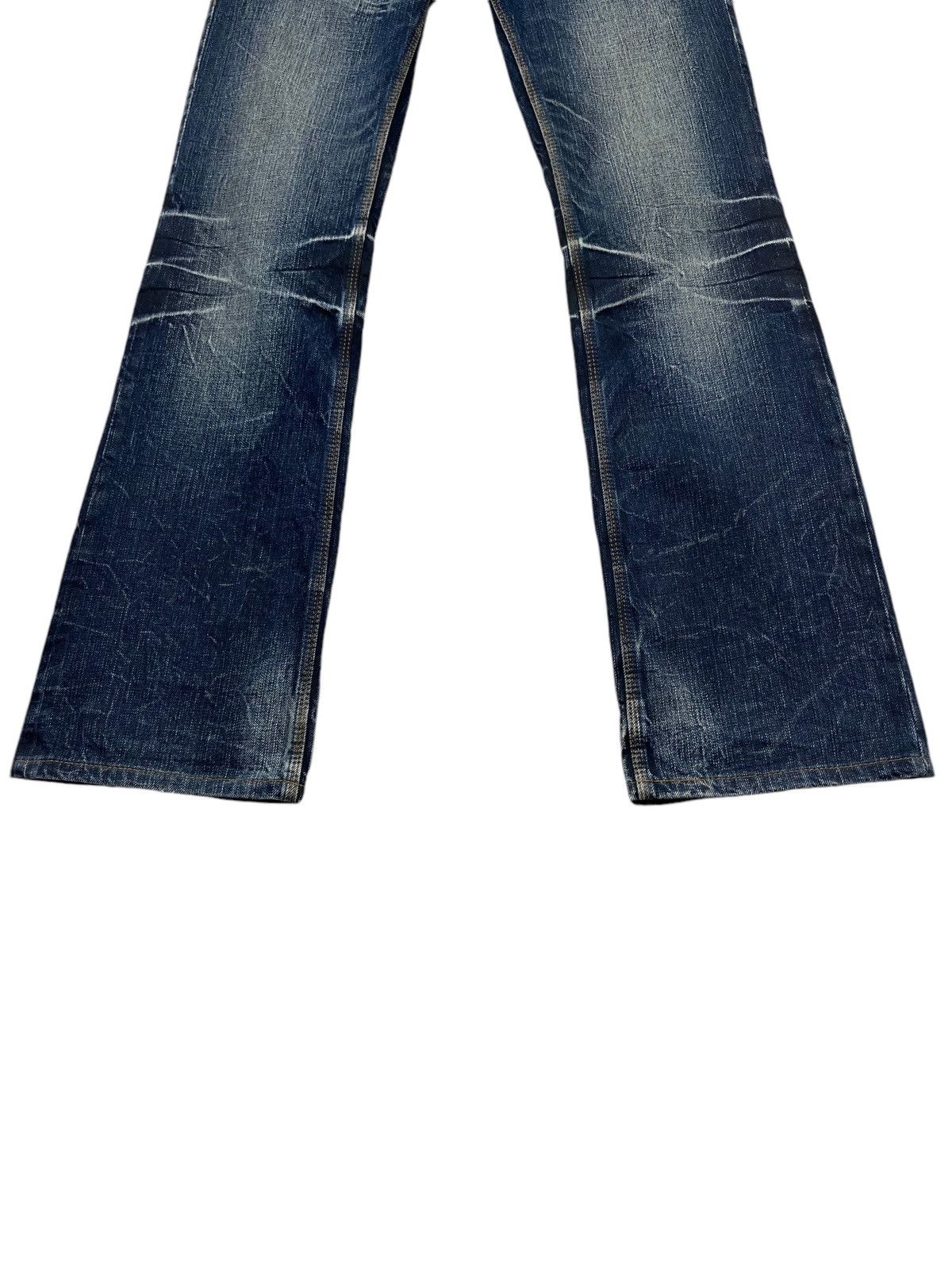 Other 🔥NICOLE Punk Acid Wash Clawmark Whisker Minimalist FLARE Size US 30 / EU 46 - 8 Thumbnail