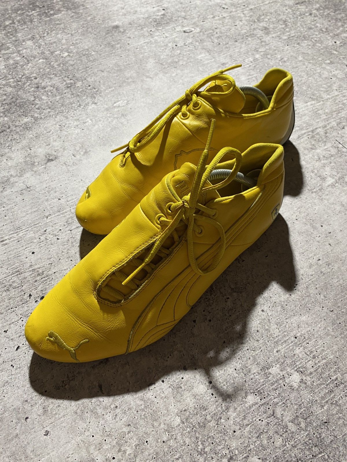Puma Puma Ferrari Speedcat vintage yellow sneakers Size US 10 / EU 43 - 4 Thumbnail