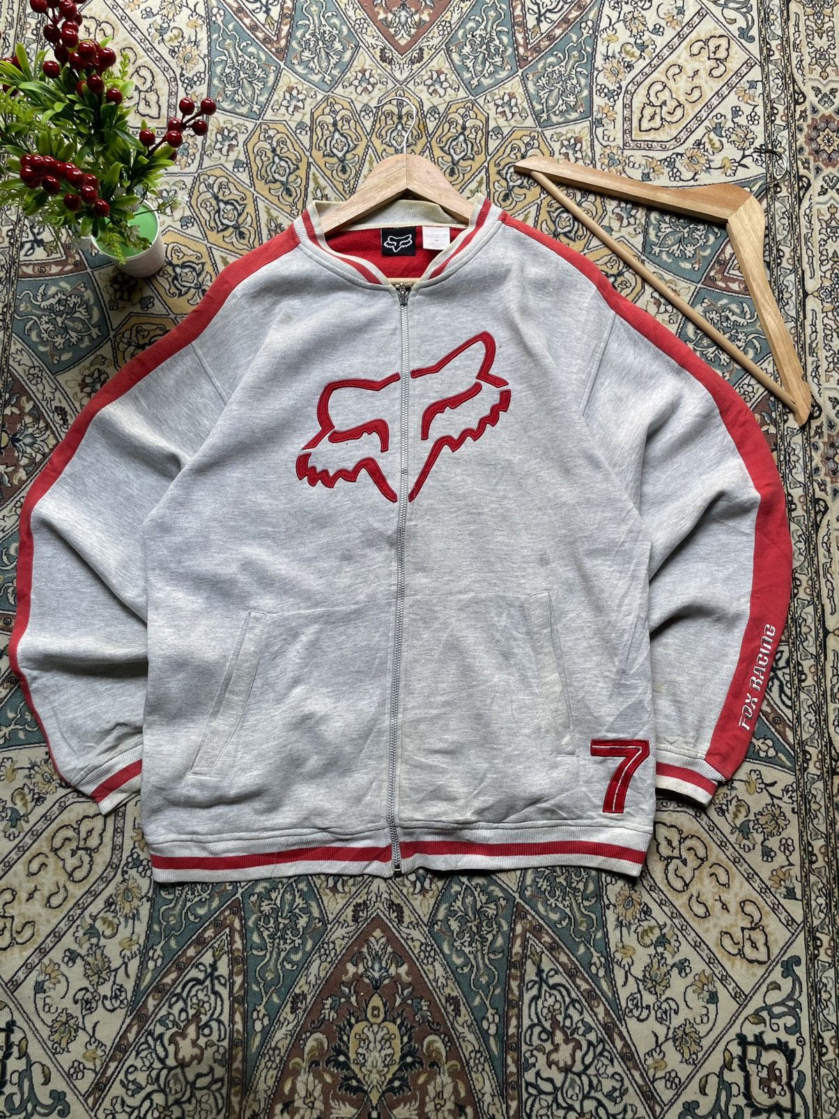 Fox Racing Vintage x Fox Racing x Zipper x Sweater Size US M / EU 48-50 / 2 - 2 Thumbnail