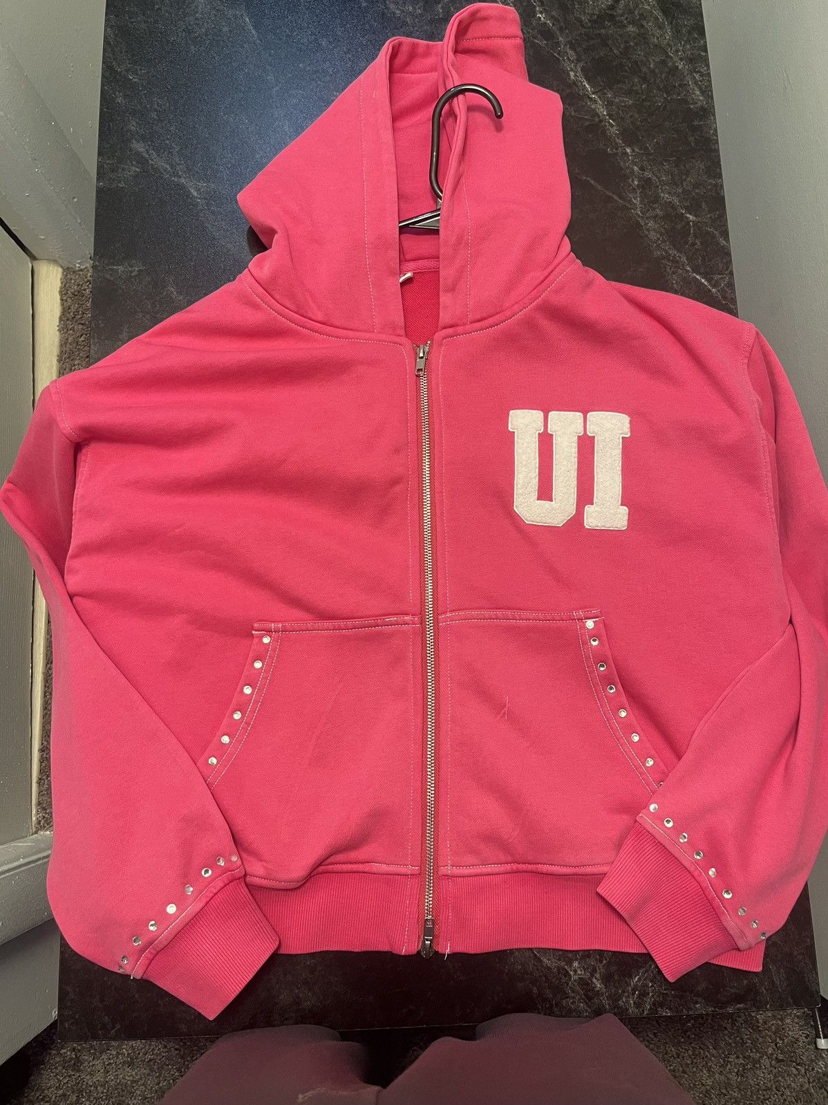 Other × Vintage Ui Glitzy Zipup “Pink” Size US S / EU 44-46 / 1 - 1 Thumbnail