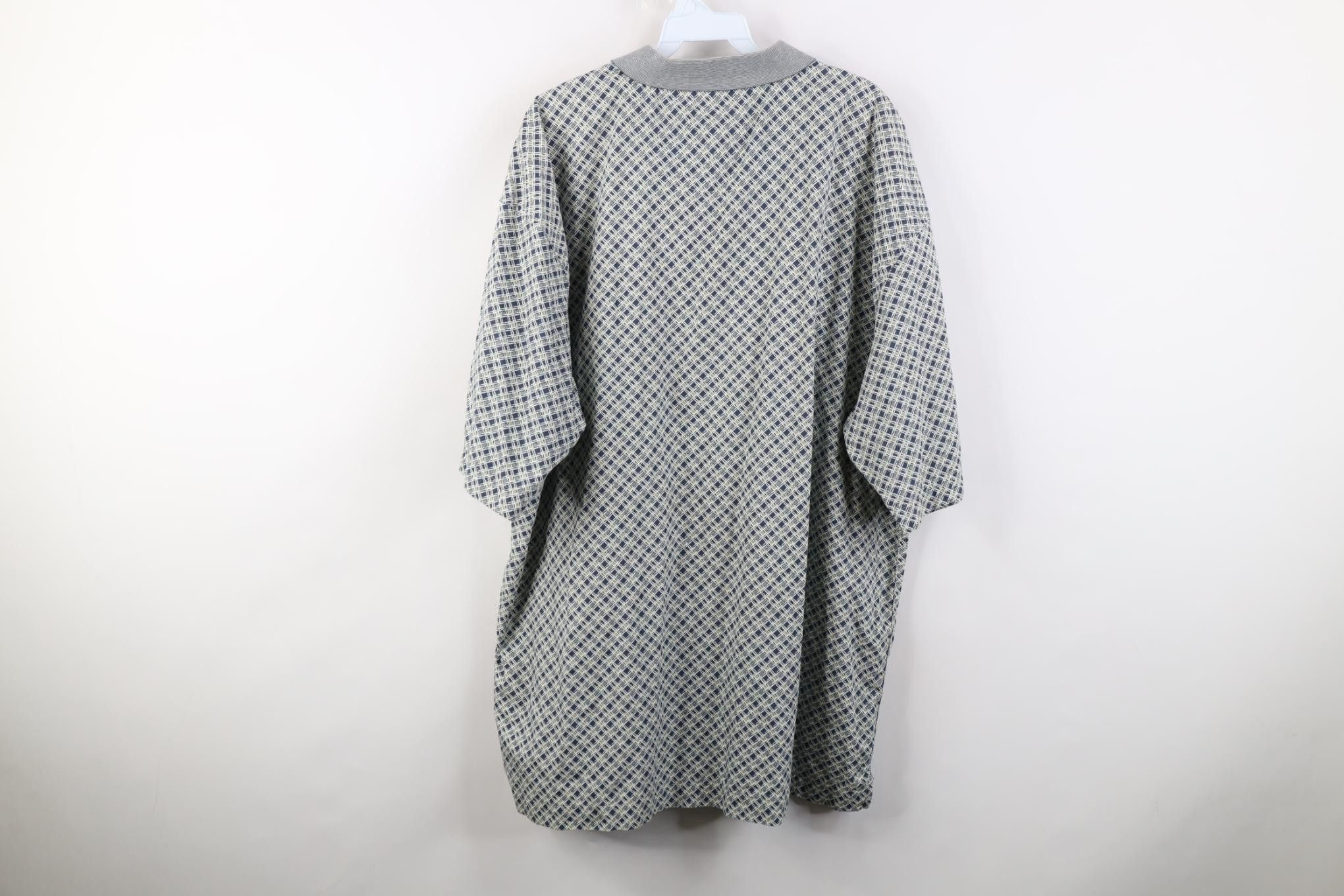 Reebok Vintage 90s Reebok Golf Fit Checkered Golfing Polo Shirt Size US XXL / EU 58 / 5 - 9 Thumbnail