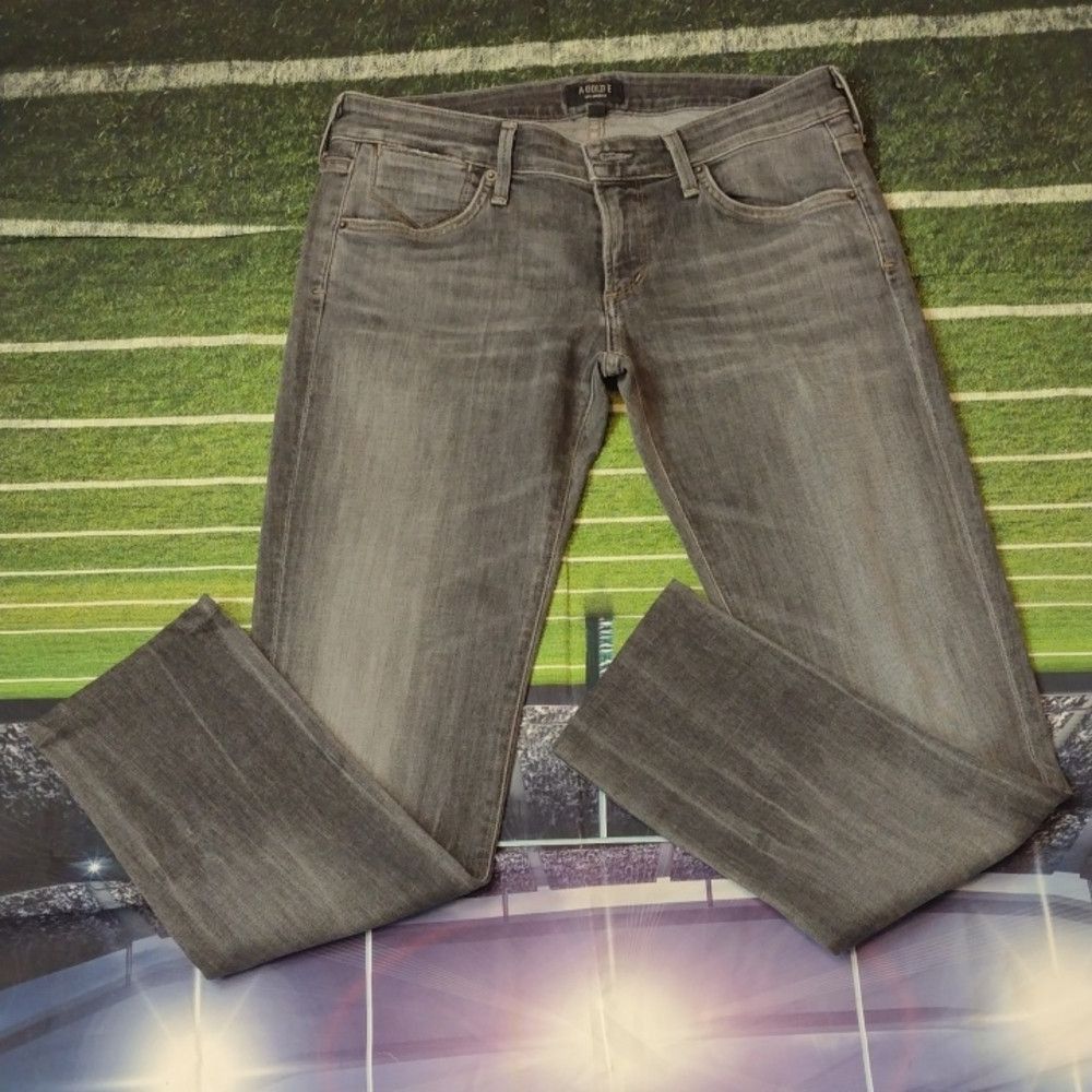 Agolde AGOLDE - Chloe grayish black jeans size 29 Size 31" - 1 Thumbnail