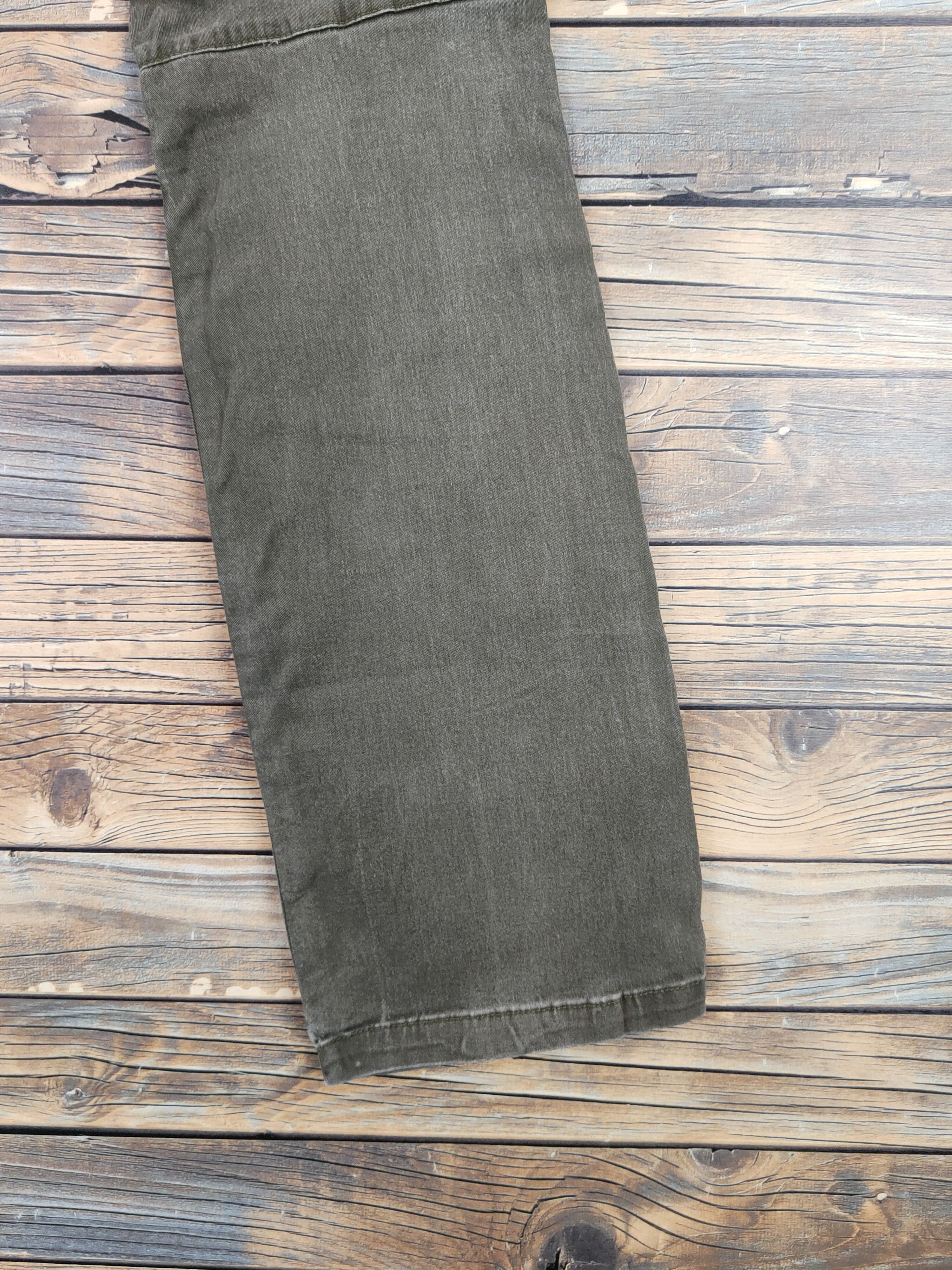 Japanese Brand Geride Olive Faded Multipocket Tactical Cargo Pants #W1047 Size US 29 - 11 Thumbnail