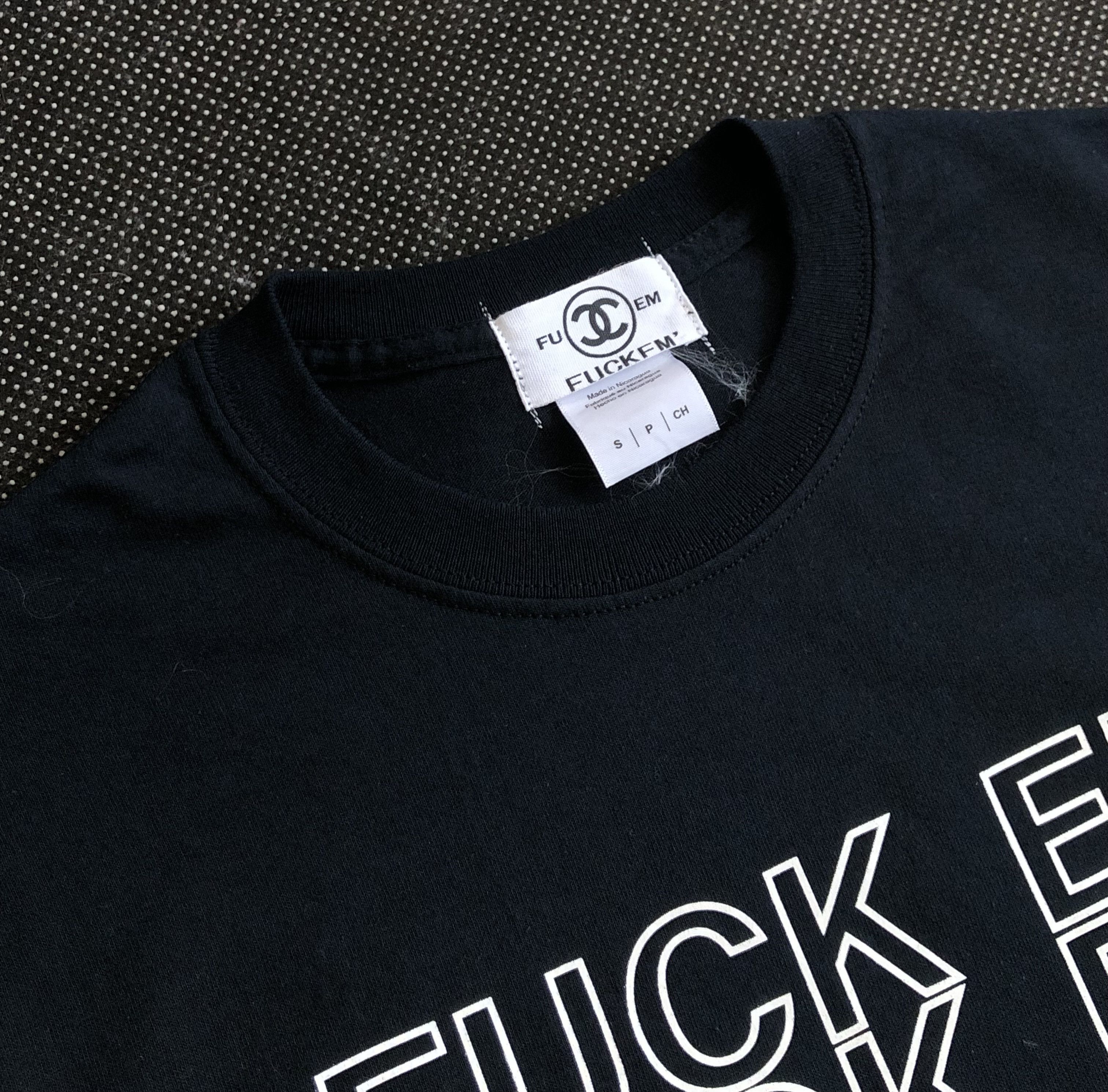 Other “FUCK EM” CHANEL HUMOR TEE Size US S / EU 44-46 / 1 - 4 Thumbnail