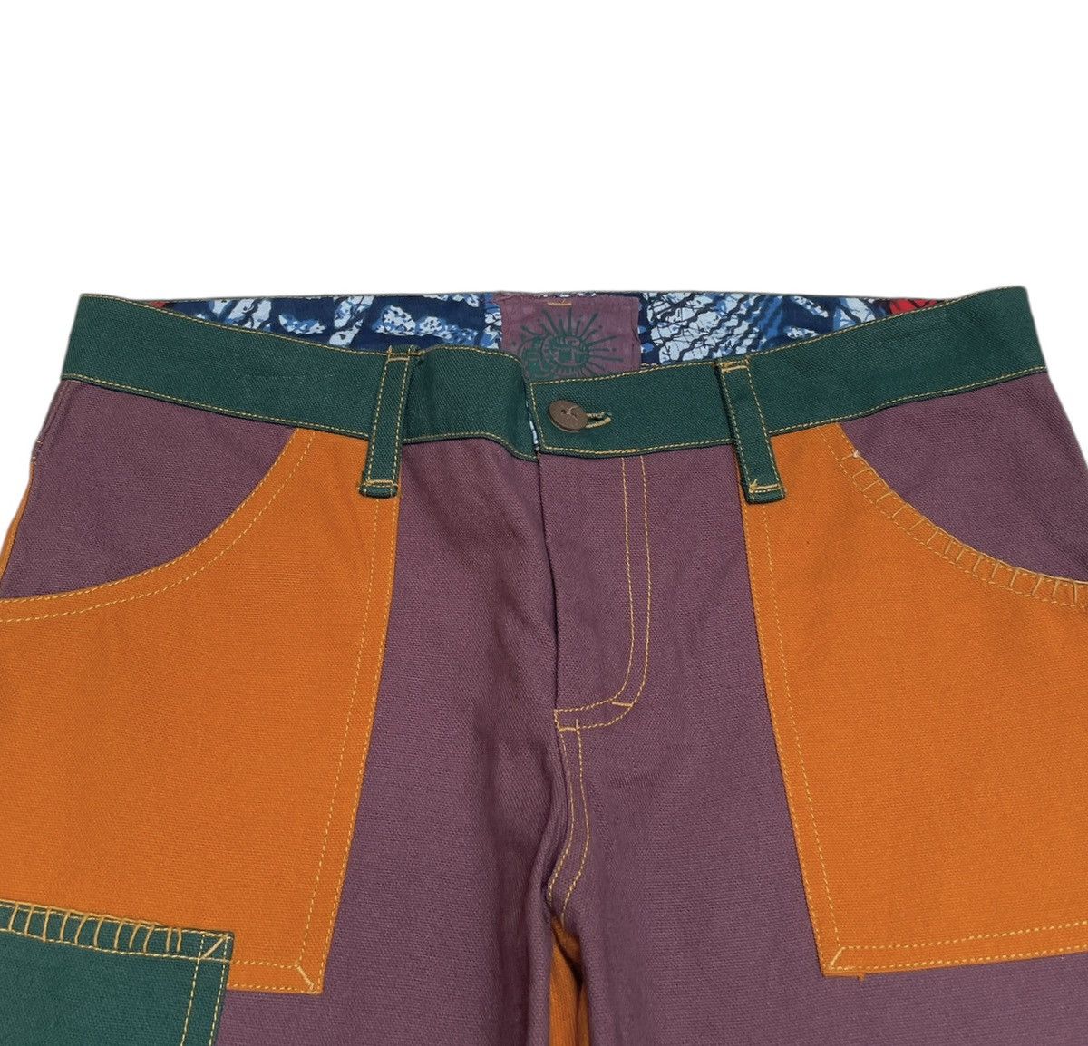 Japanese Brand × Le Grande Bleu (L.G.B.) Rare Vintage Japanese Brand Amina Super Flared Pants 2000s Size US 31 - 3 Thumbnail