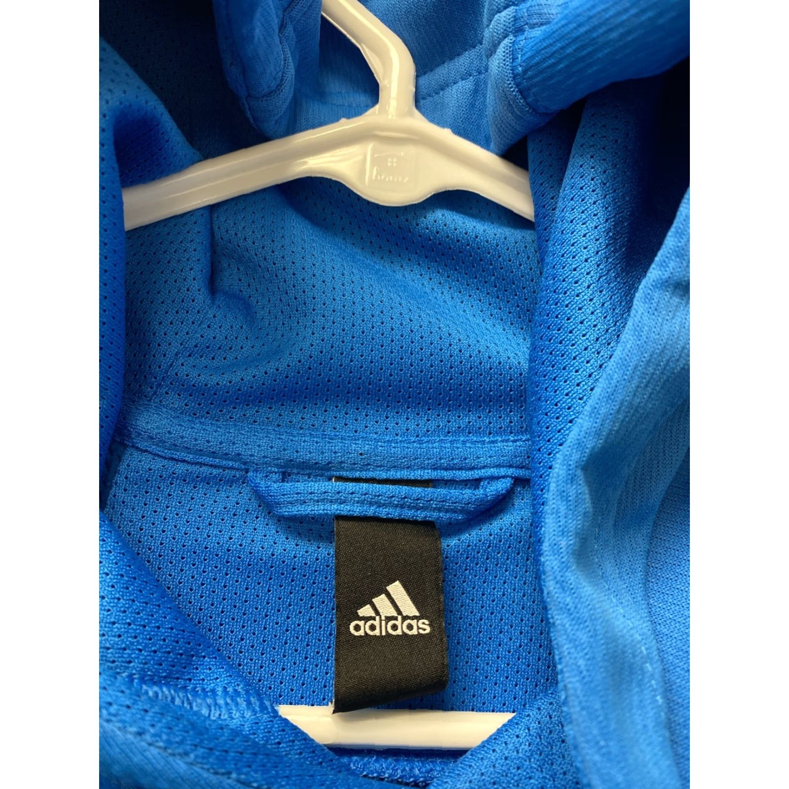 Adidas Adidas Sweater Adult Sz M Blue Black Hoodie Sweatshirt Mens /115-7 Size US M / EU 48-50 / 2 - 3 Thumbnail