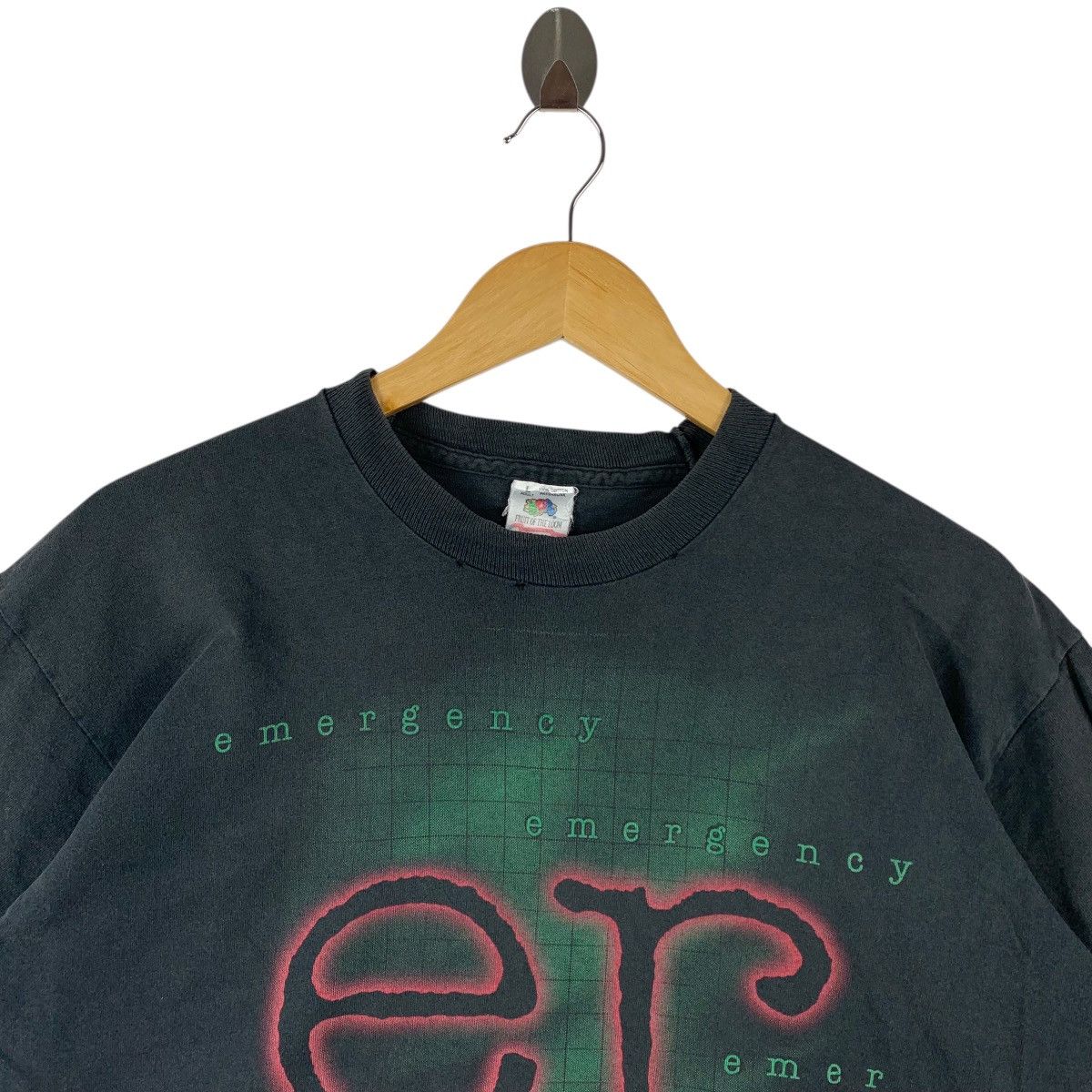 Fruit Of The Loom Vintage 1995 ER TV Emergency Show Promo Movie Tees Size US L / EU 52-54 / 3 - 2 Thumbnail