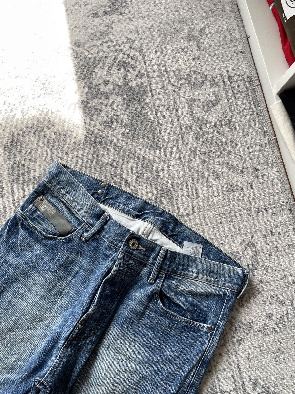 Vintage G star Vintage Jeans Faded Mud Washed Japanese Y2k Distresse Size US 32 / EU 48 - 8 Thumbnail