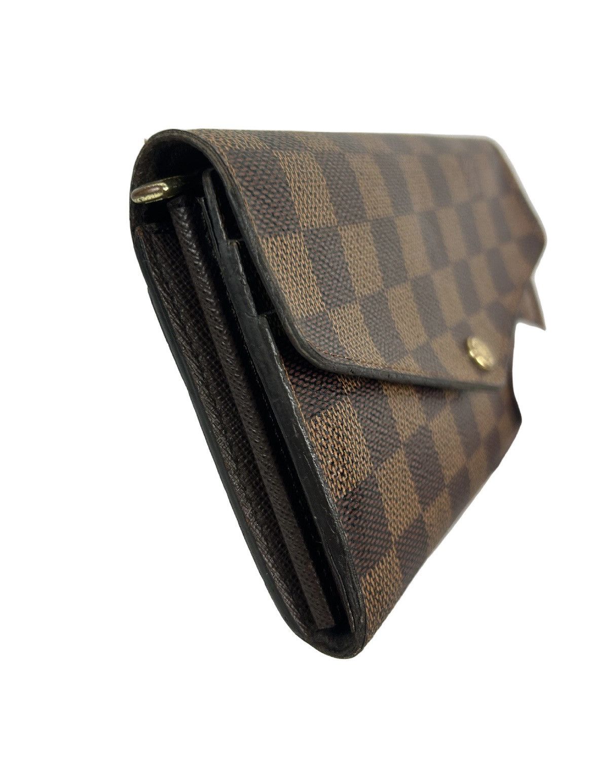 Louis Vuitton Louis Vuitton Damier Ebene Envelope Long Wallet Size ONE SIZE - 4 Thumbnail