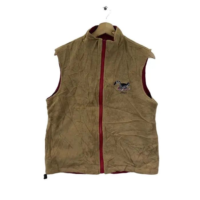 Vintage 90’ B. KLIBAN CATS Reversible Vest Jacket Tank Windbreaker Size US S / EU 44-46 / 1 - 1 Thumbnail