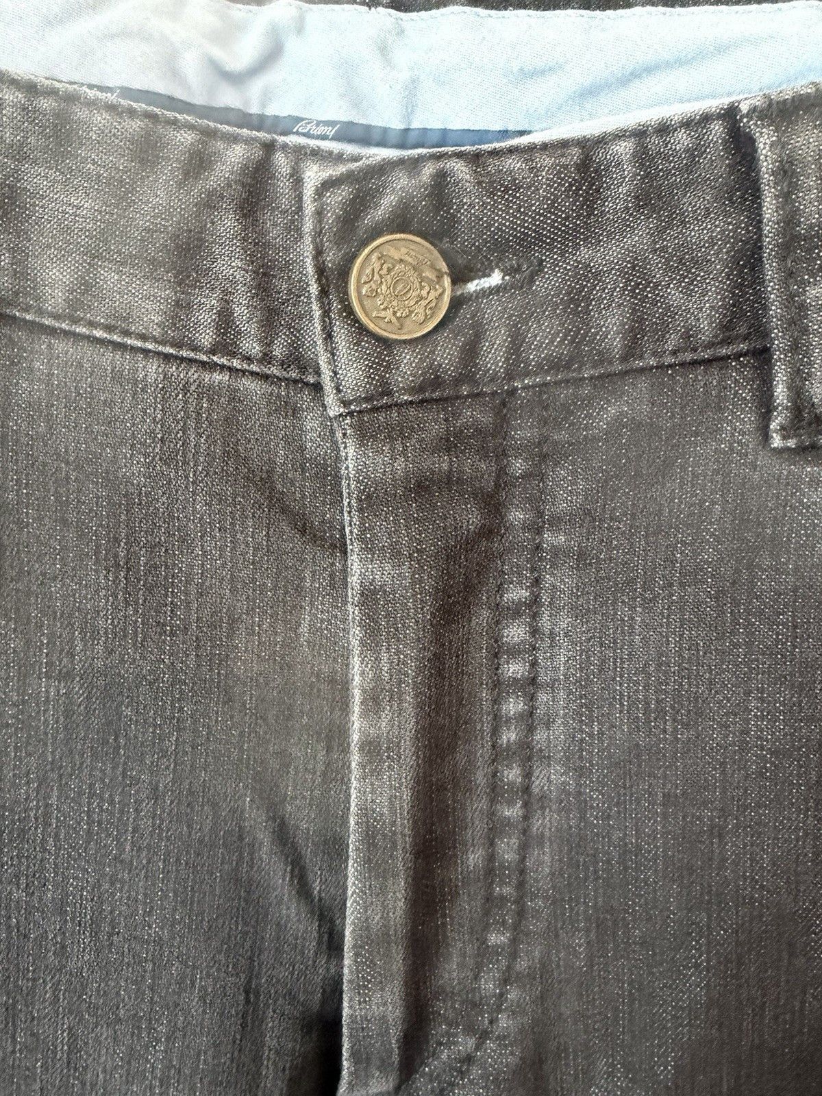 Brioni Brioni Marmolada Black Denim Jeans Size US 30 / EU 46 - 4 Thumbnail