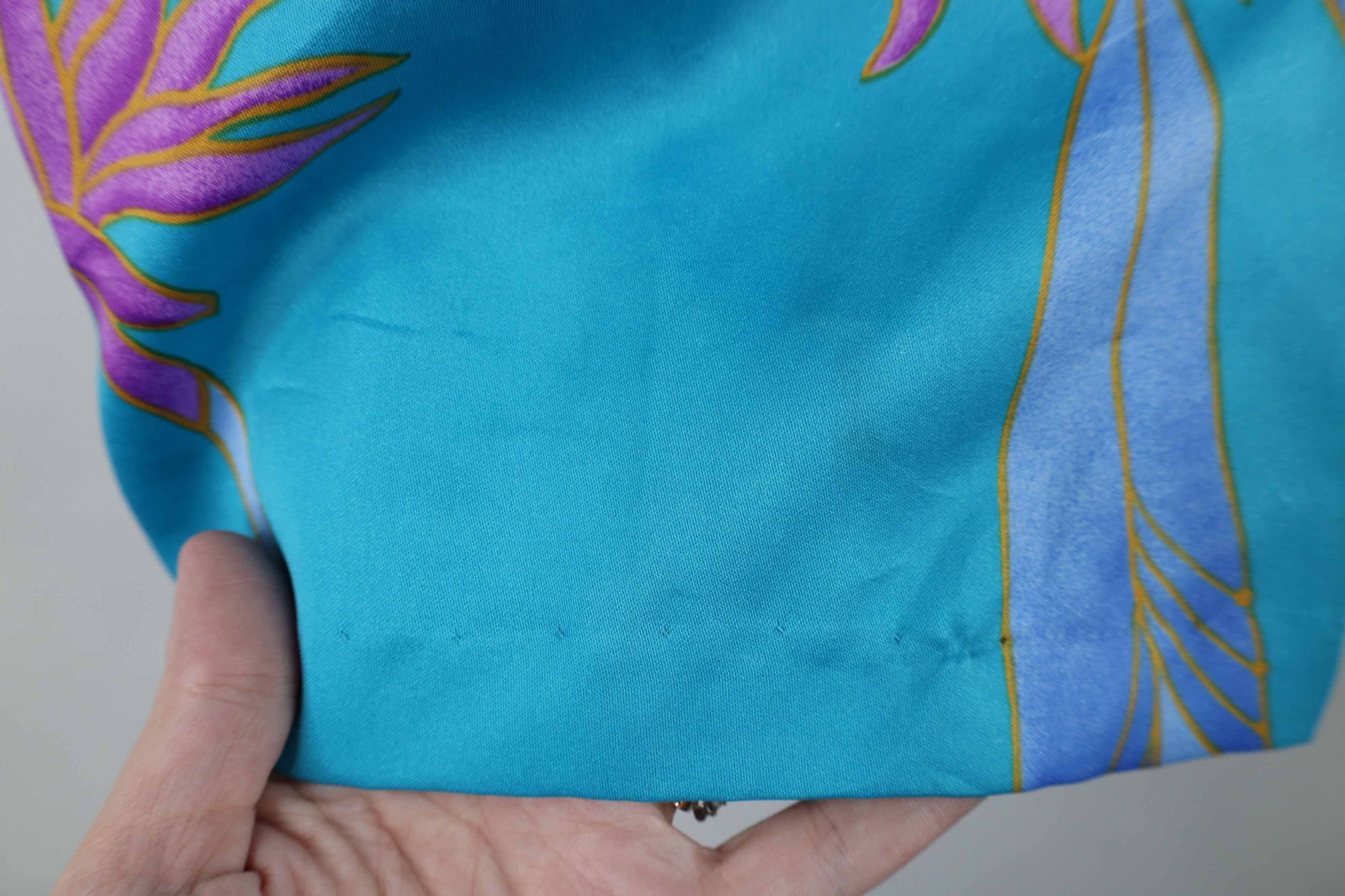 Vintage Vintage 70s Hilo Hatties Flower Hawaiian Button Shirt USA Size L / US 10 / IT 46 - 9 Thumbnail