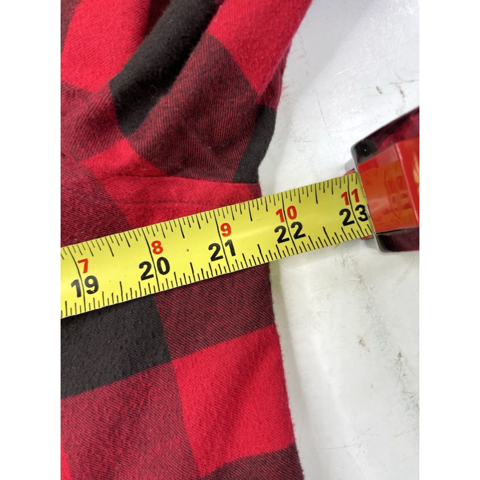 Todd Snyder Todd Snyder Shirt Men Medium Red Black Button Up Plaid Buffalo Check Collar Shirt Button-Down Pocketed Casual Regular Cotton Fashion Classics Size US M / EU 48-50 / 2 - 7 Thumbnail