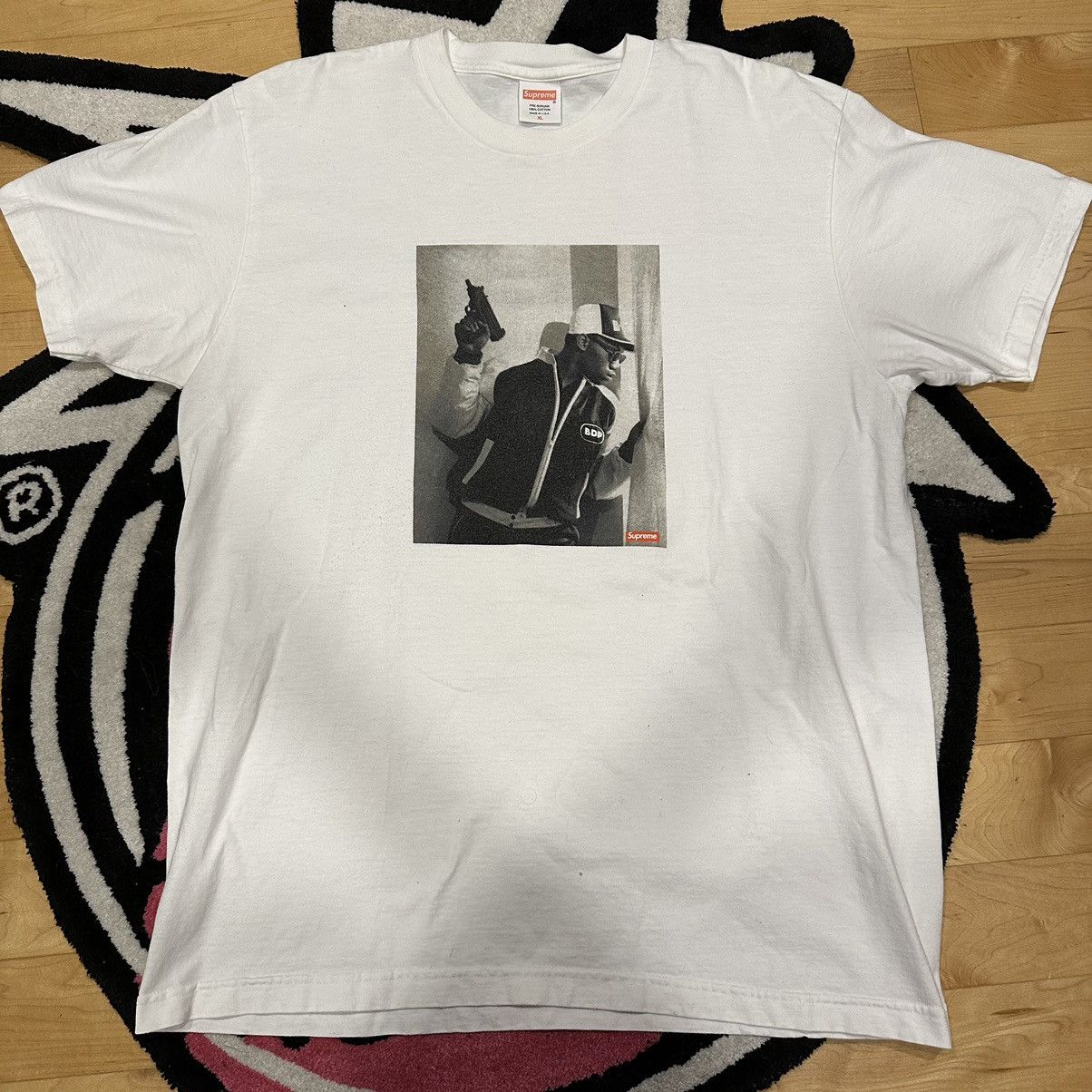 Supreme KRS One Tee White Size US XL / EU 56 / 4 - 2 Thumbnail