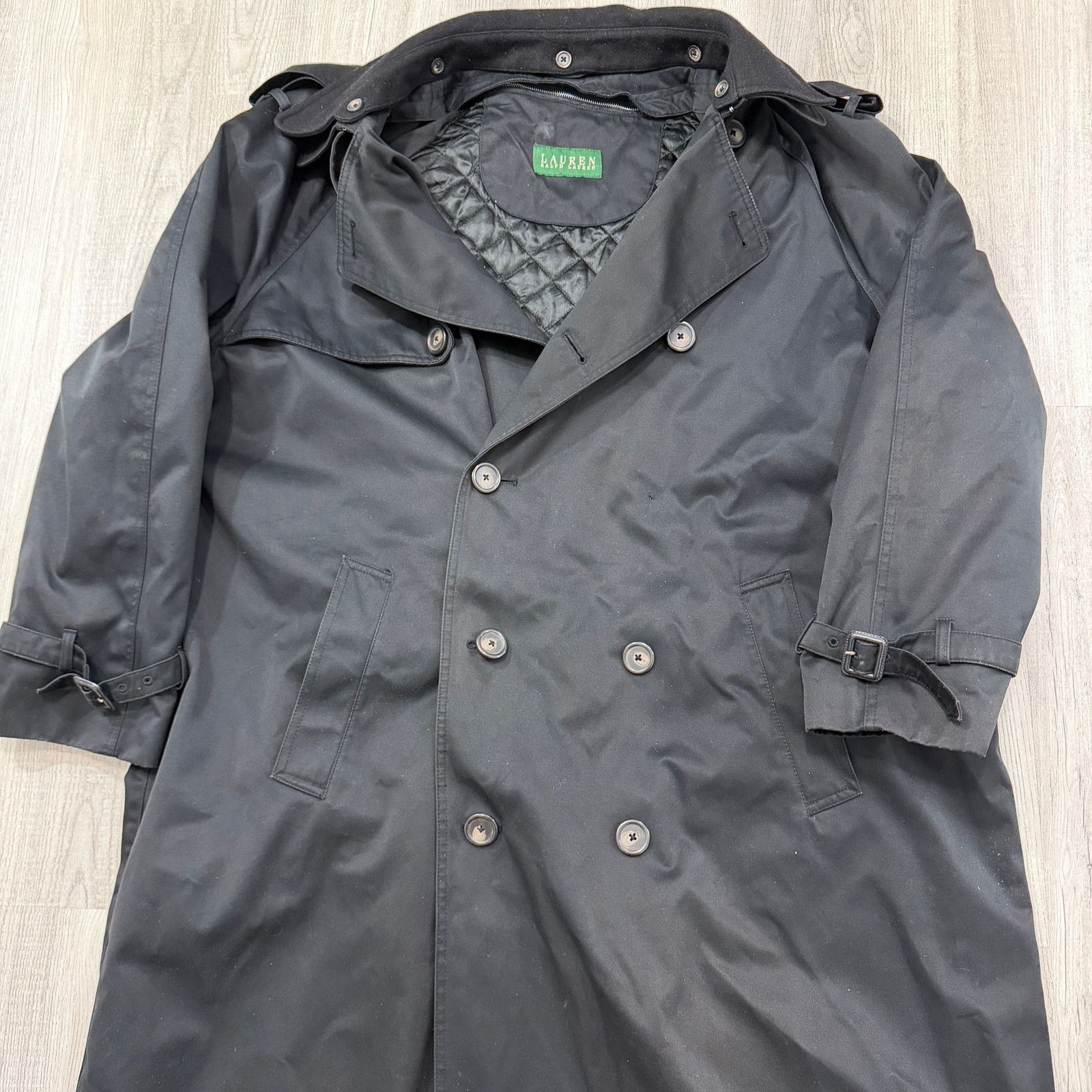 Lauren Ralph Lauren Vintage Lauren Ralph Lauren Edmond Trench Coat Men's 48L Size US XXL / EU 58 / 5 - 2 Thumbnail