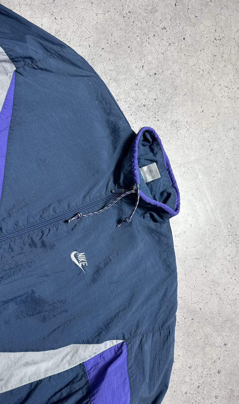 Nike Nike Vintage 80’s Full Zip Nylon Jacket Size L Swoosh Size US L / EU 52-54 / 3 - 6 Thumbnail